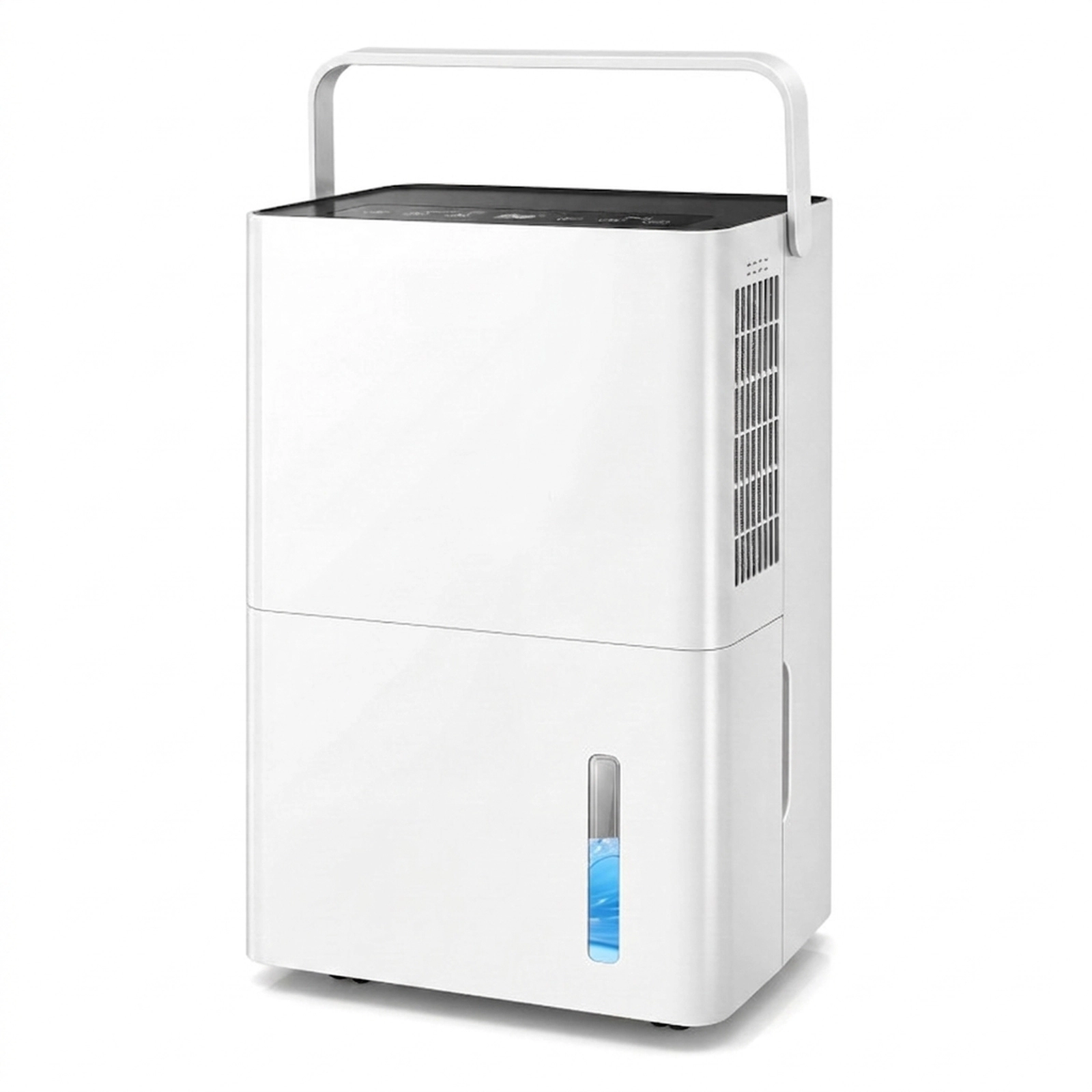 SUGIFT 120-Pint 6000-sq ft Coverage White Compressor Dehumidifier with Drain Hose and Memory Function