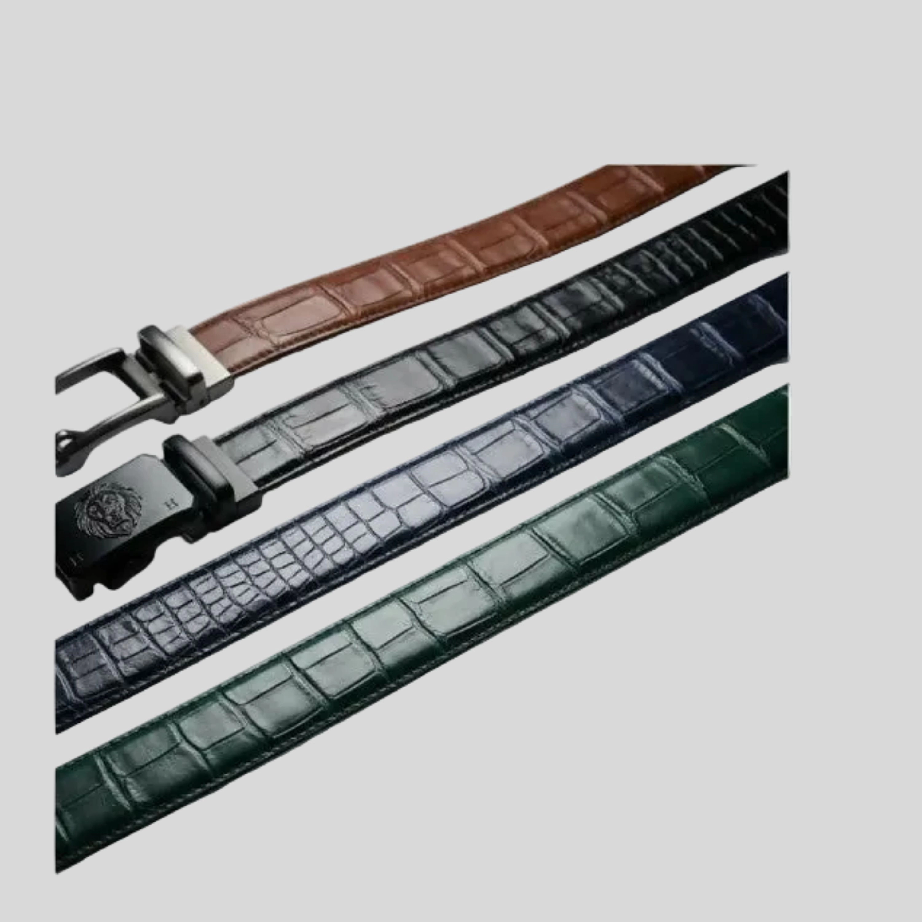 Wear Sierra Men's Leather Strap Belt