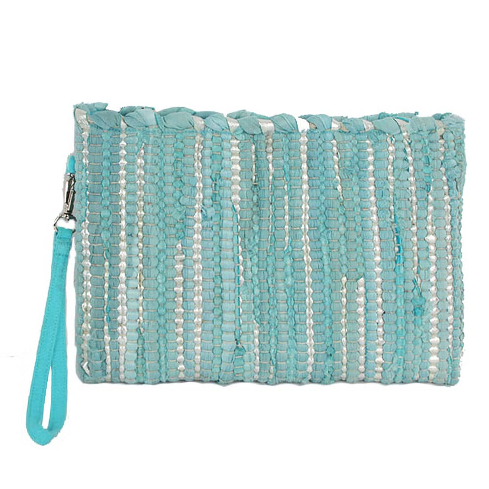 Fashnzfab Boho Textured Clutch Crossbody Bag