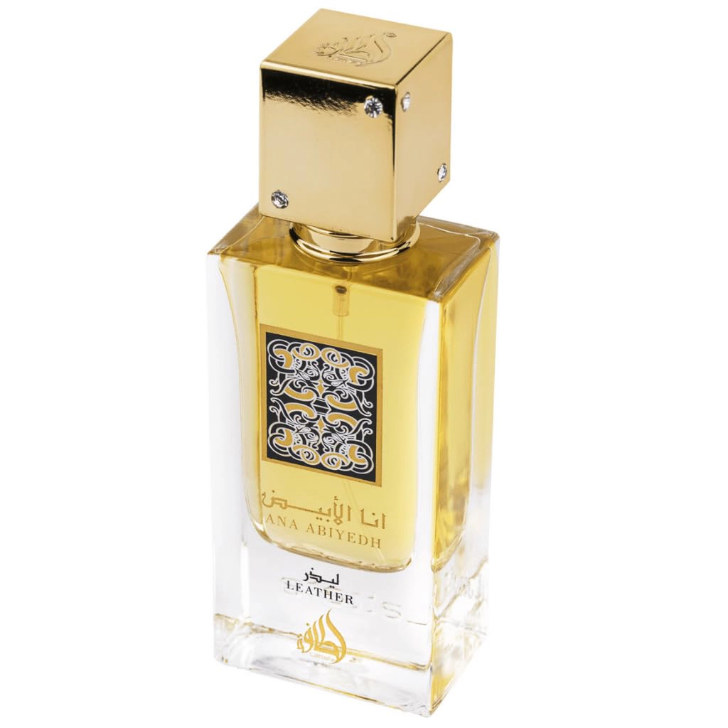 Lattafa Ana Abiyedh Leather Eau de Parfum Spray, 60 mL (2.0 oz) Unisex