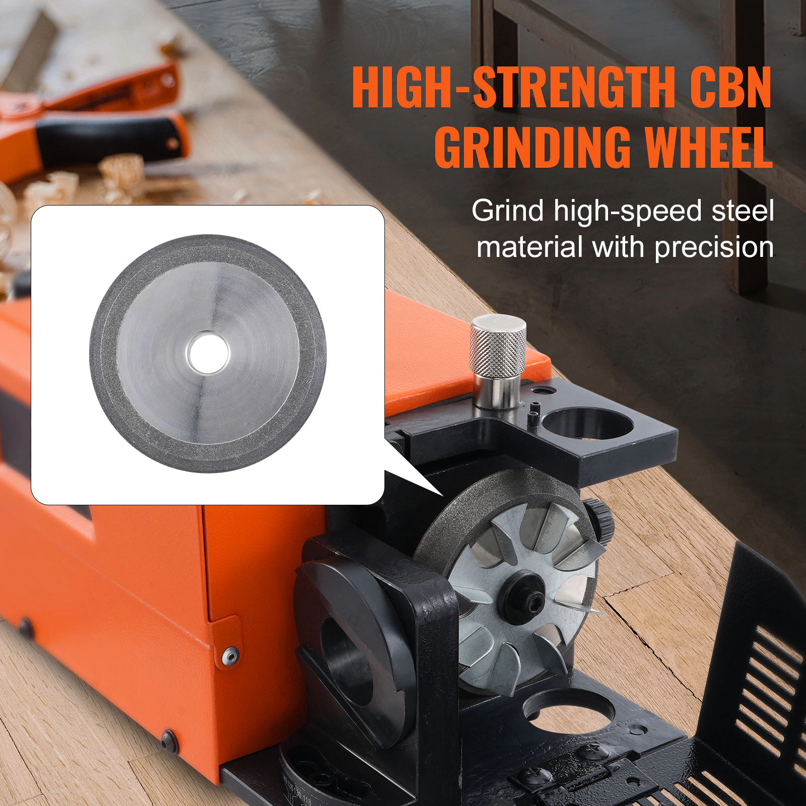 HONGGE Drill Bits Sharpener, Grinder Sharpener, Point Angle Adjustable Drill Bit Re-Sharpener