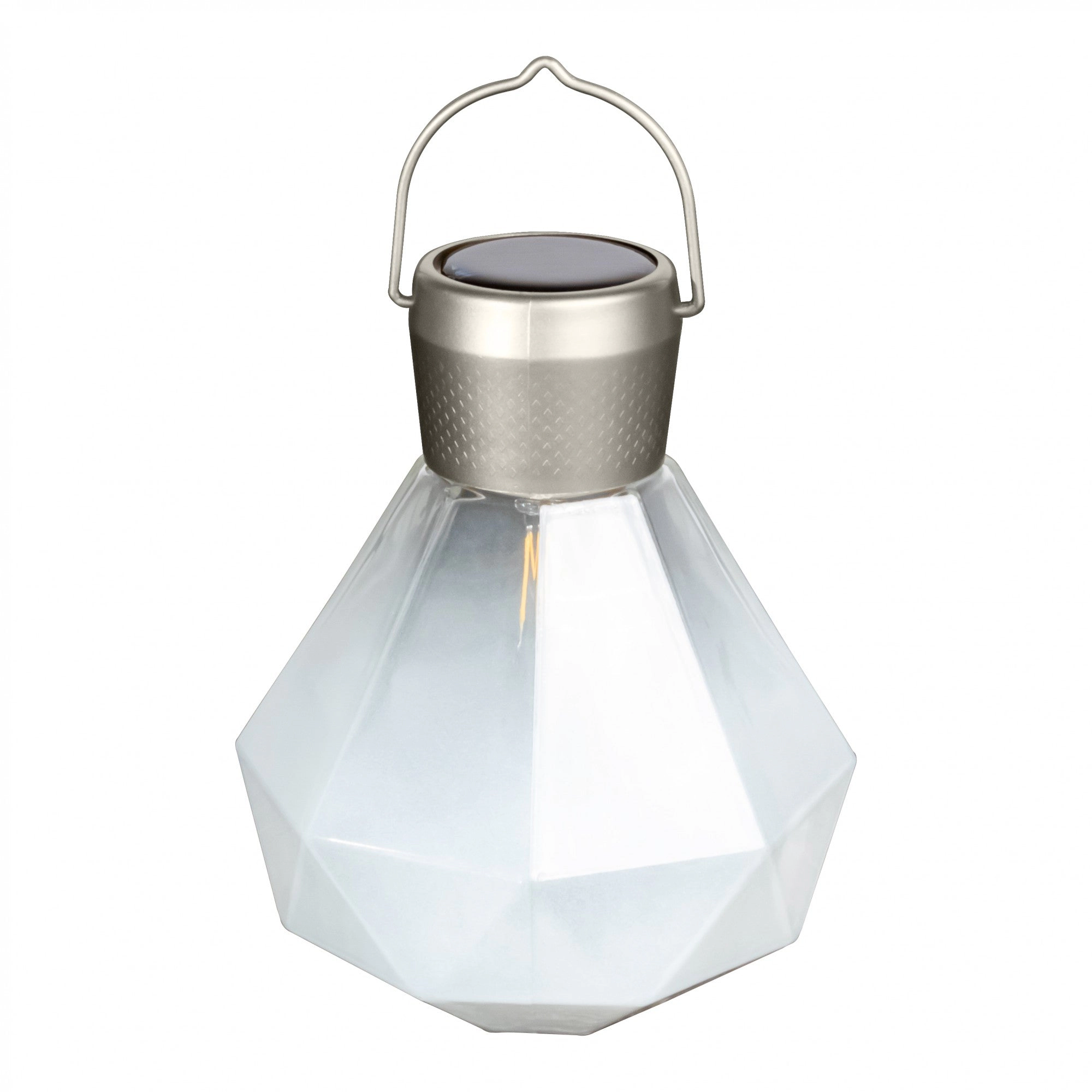 Allsop Home & Garden Gem Solar Lantern 6 75 Handblown Glass