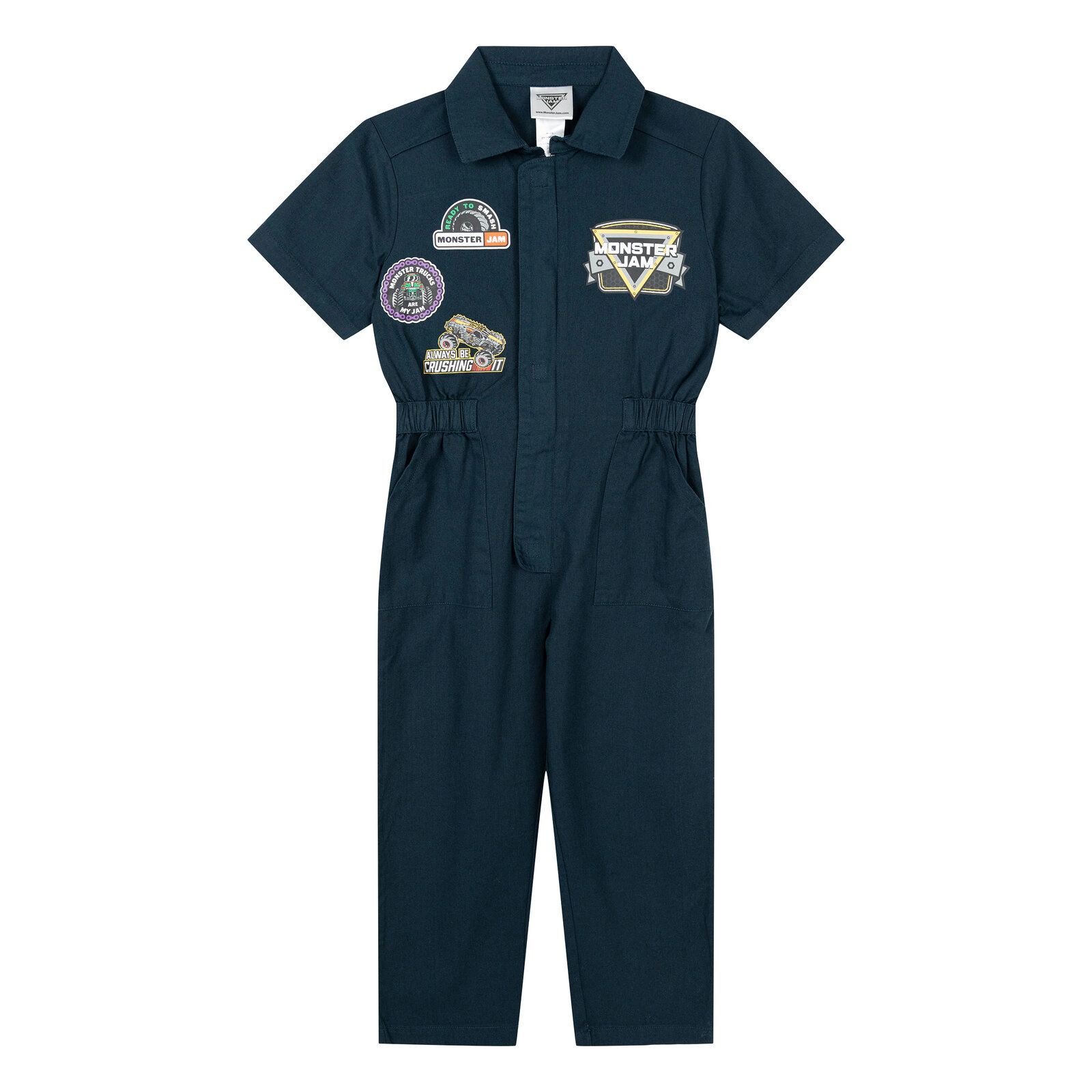 Monster Jam Boys' Cosplay Pit Crew One Piece Coverall