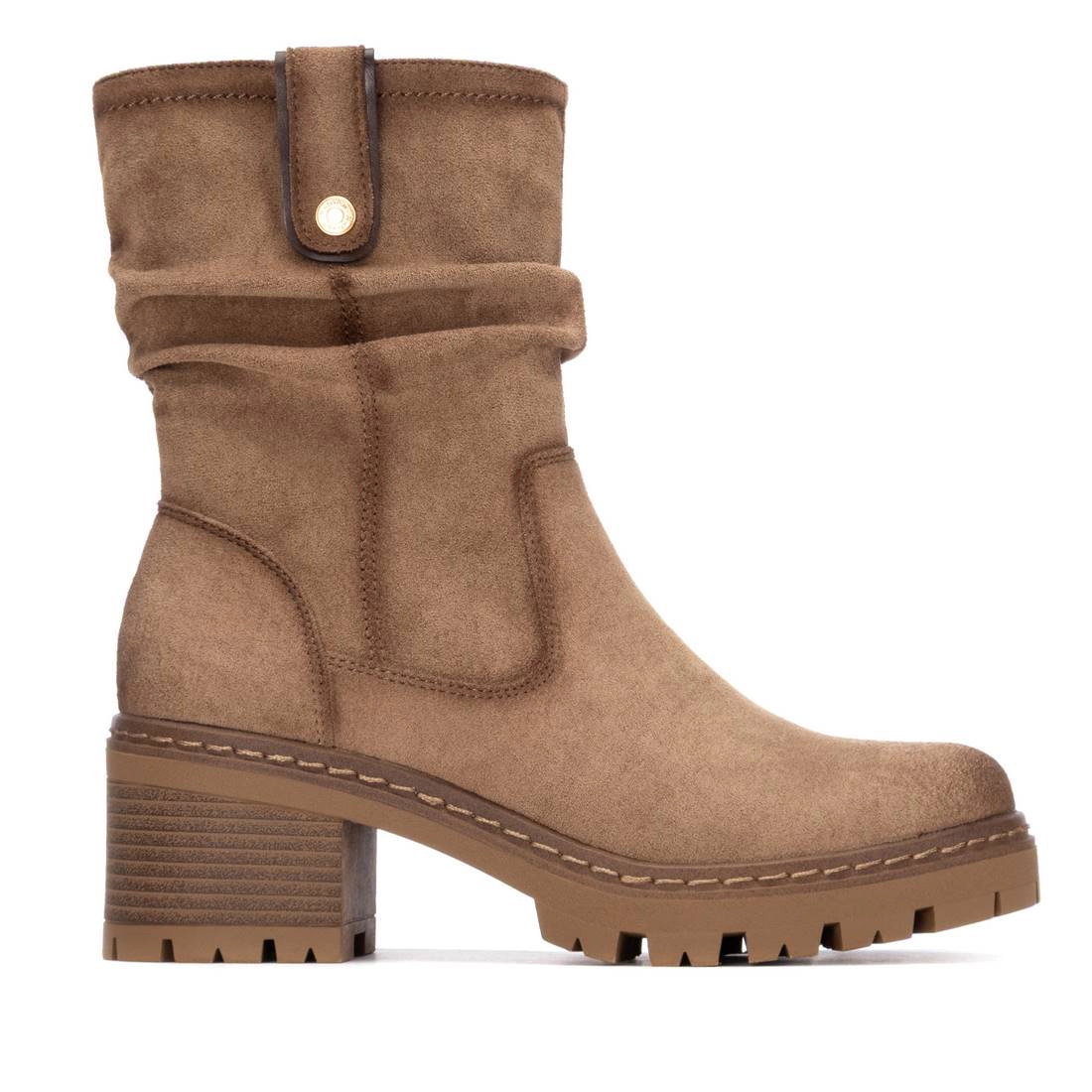Women's Suede Ankle Booties Refresh Collection By XTI