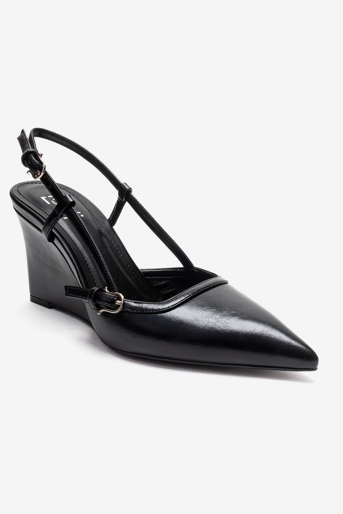 Prologue Shoes Womens Celia Pointed Toe Wedge Pump