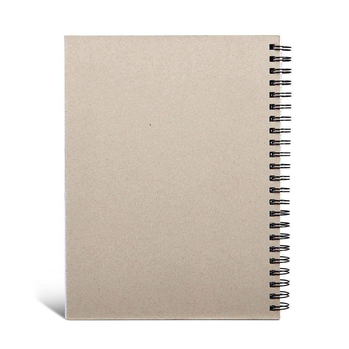 KINGART Mixed Media Sketchbook 9 x 12 in - 2 Pack - 60 Sheets - 98lb/160gsm - Spiral-Bound