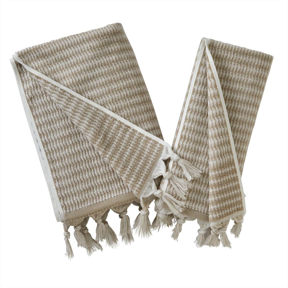 SKL Home Longborough Bath Towel - 28x54", Tan
