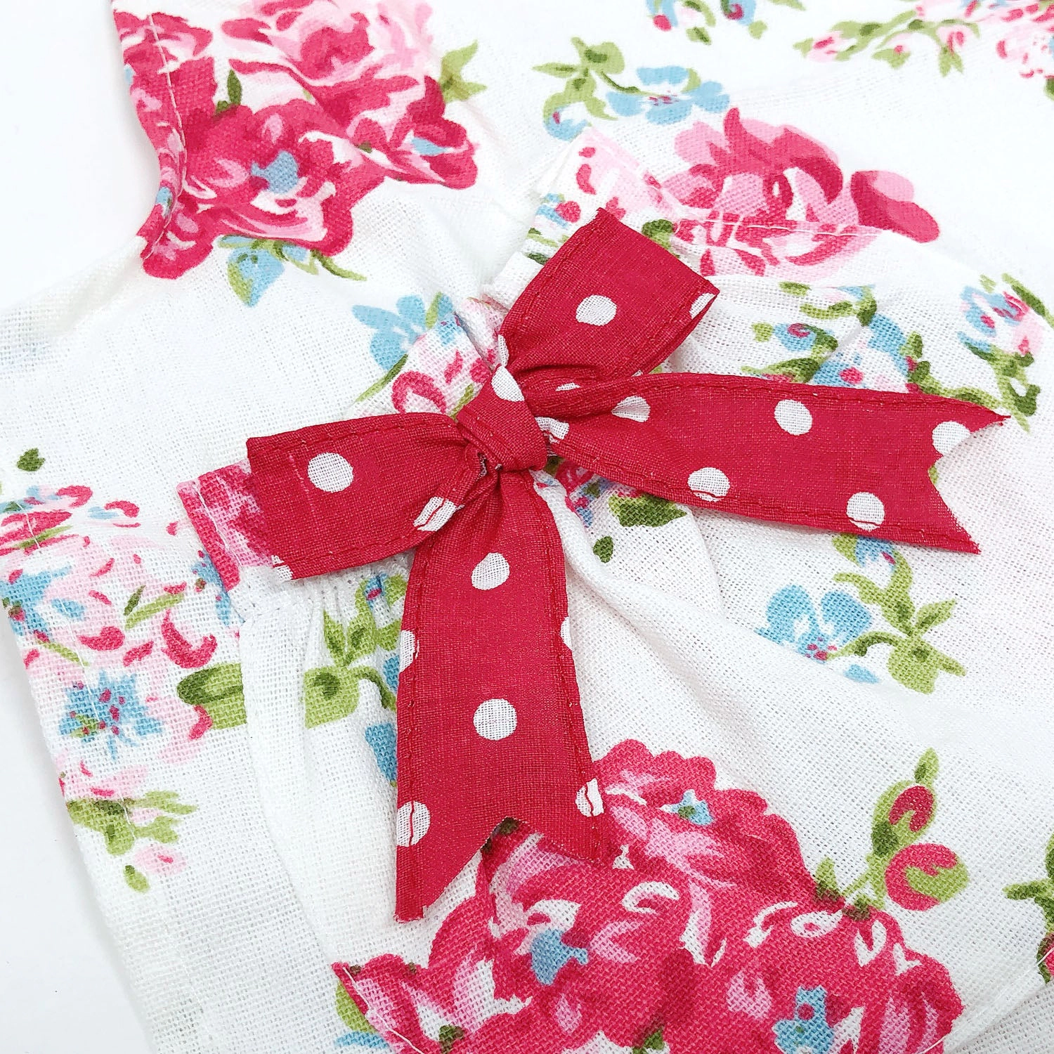 Wrapables Mother and Daughter Ruffles and Roses Apron for Baking, Cooking and Crafts