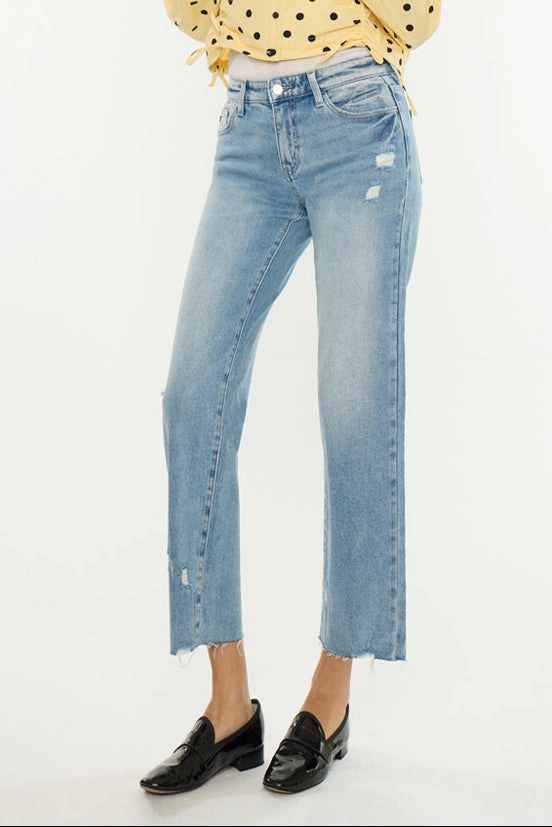 Alice Essentials Mid Rise True Straight