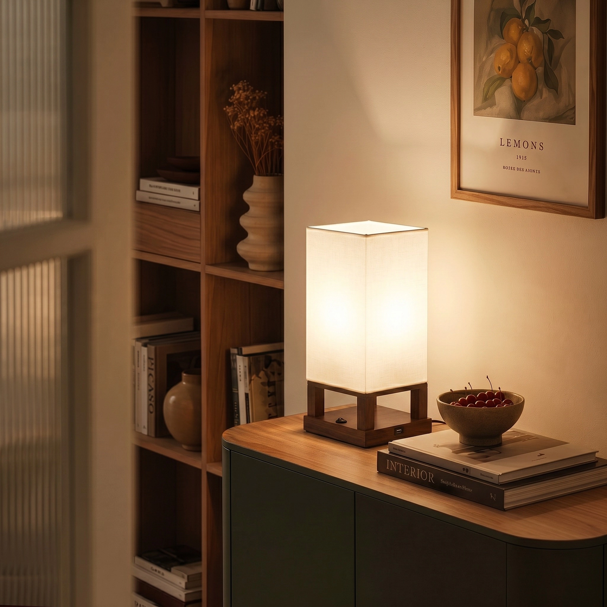 Brightech Maxwell Bedside LED Table Lamp