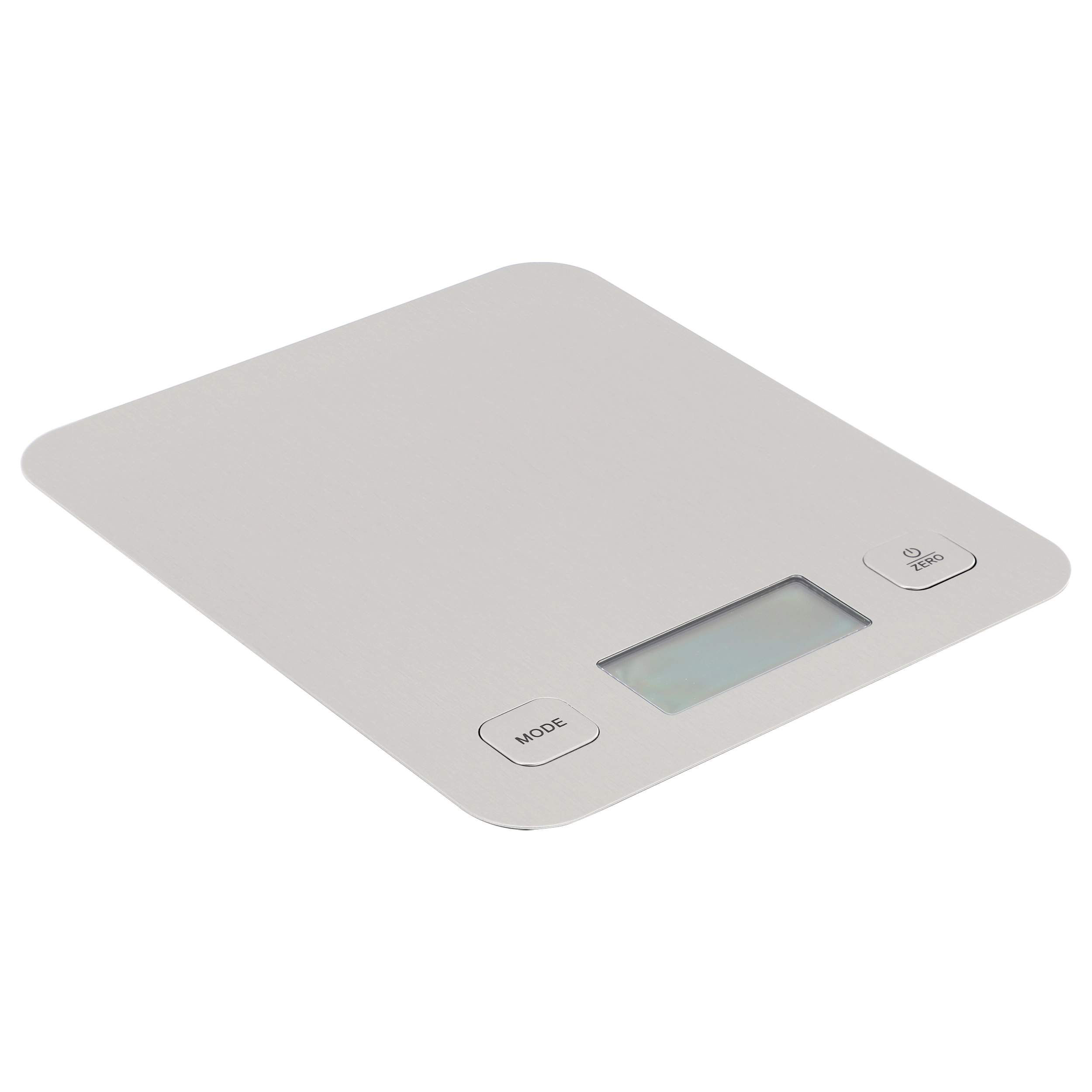 Mainstays Stainless Steel Digital Kitchen Scale in Silver