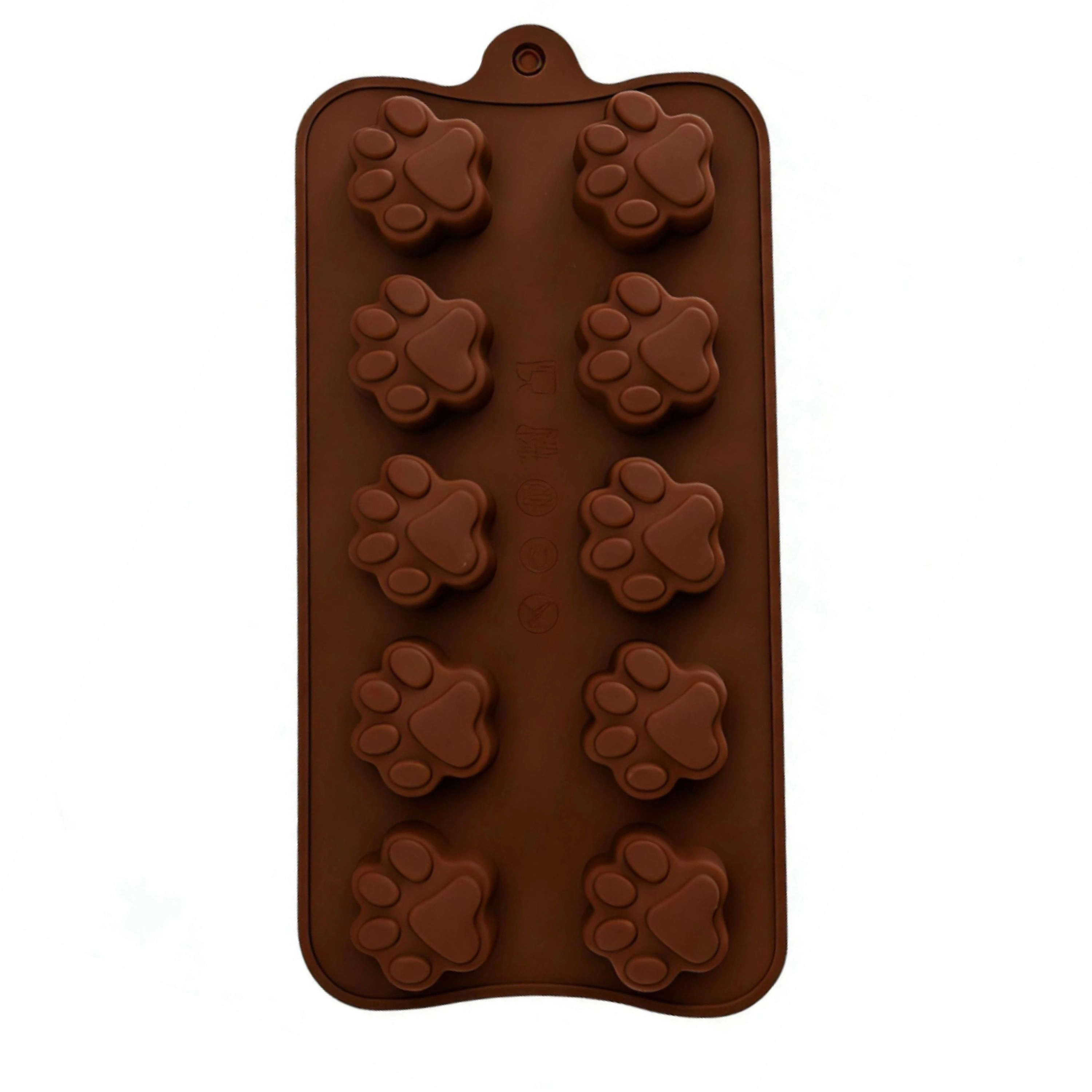 Kitcheniva 3.9 x 8.3 Inch Silicone Mold for Mini Dog Treats & Chocolate Drops