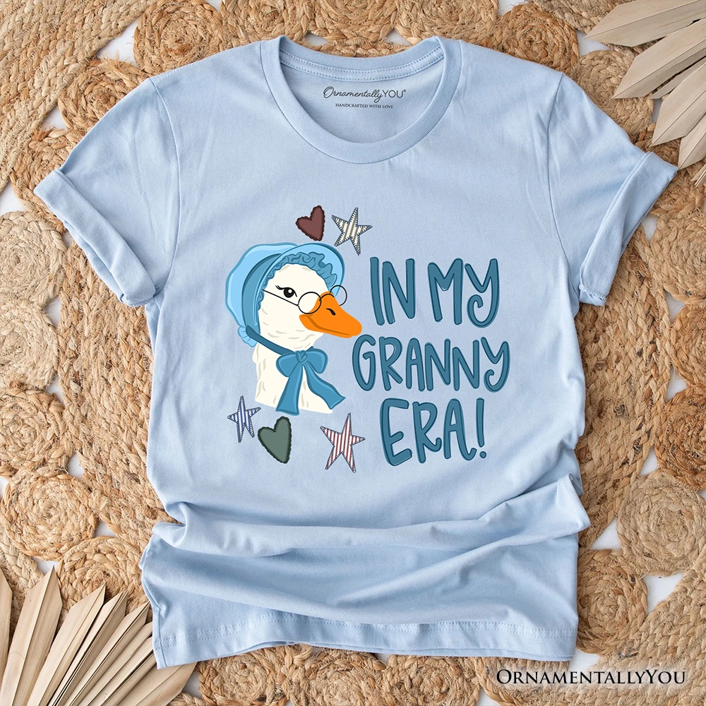 OrnamentallyYou Womens My Granny Era Goose T-Shirt