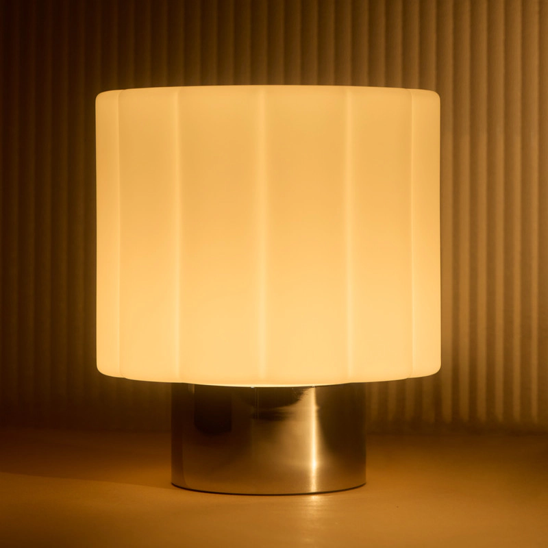 Brightech Addison Glass LED Table Lamp