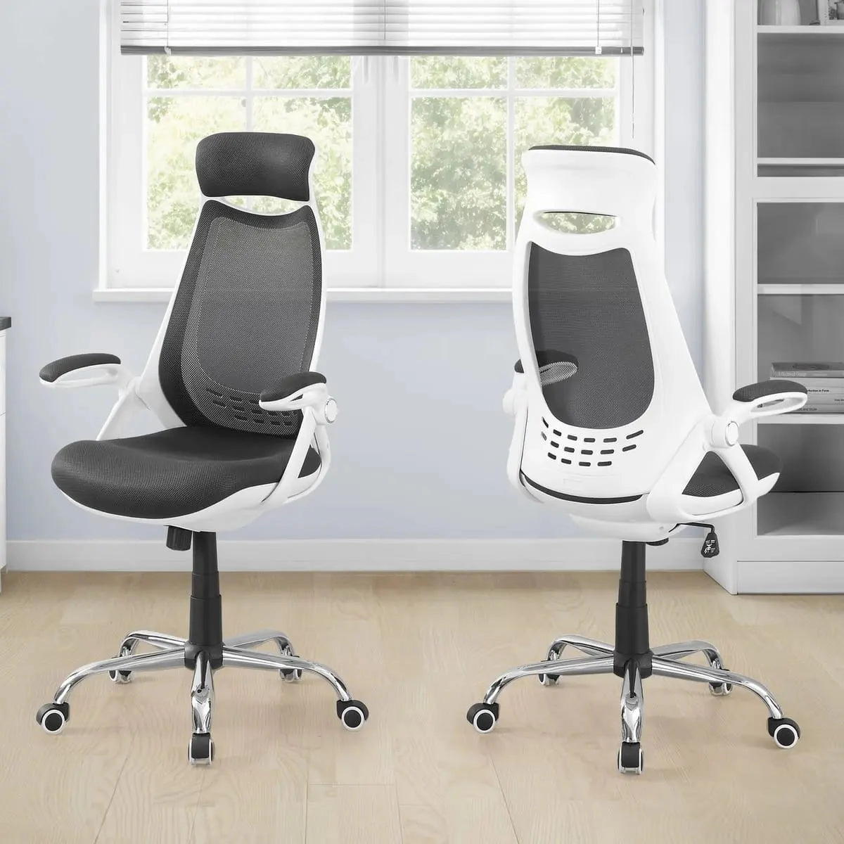 Platinum-Level Office Chairs Ergonomic Mesh Office Chair - Adjustable Swivel Desk Chair Modern