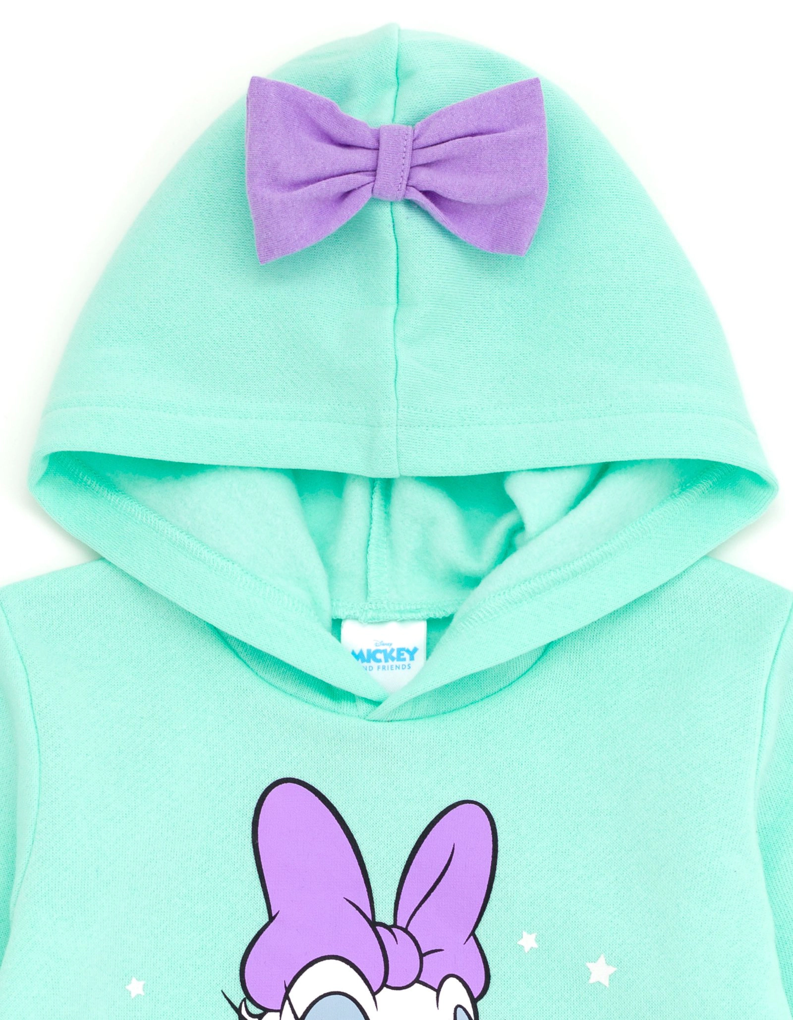 Disney Mickey Mouse & Friends Girls' Fleece Pullover Hoodie