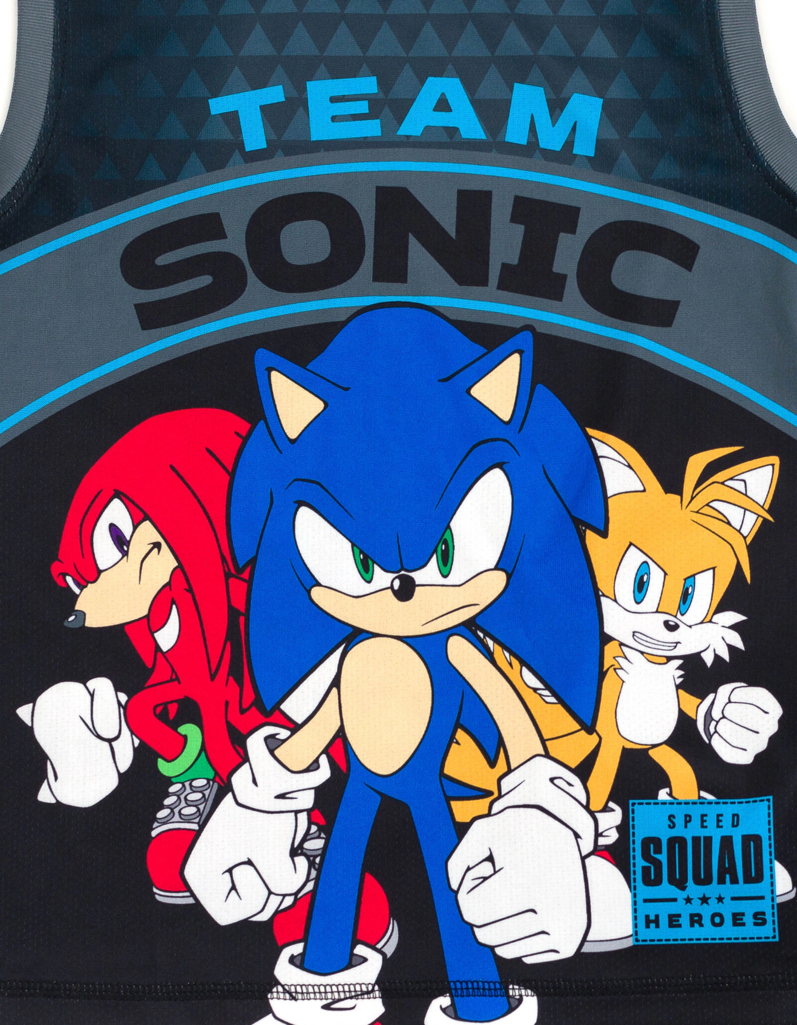 SEGA Sonic the Hedgehog Boys' Athletic 2-Piece Tank Top and Shorts Set