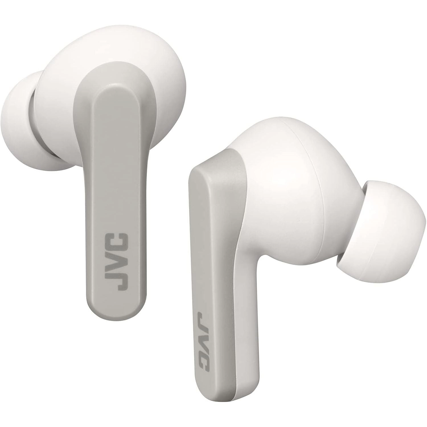 JVC Riptidz True Wireless Earbuds Bluetooth 5.1 IPX5 White