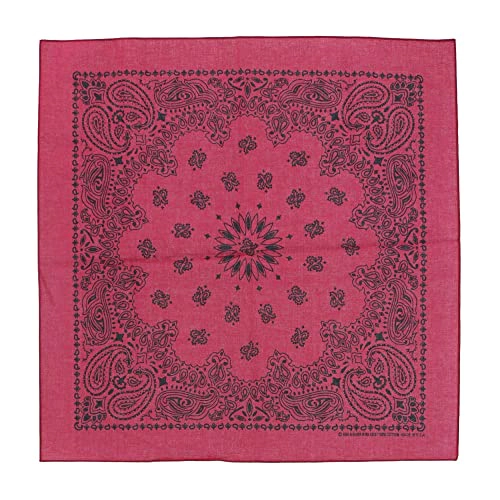 CTM Cotton Contemporary Paisley Print Bandana