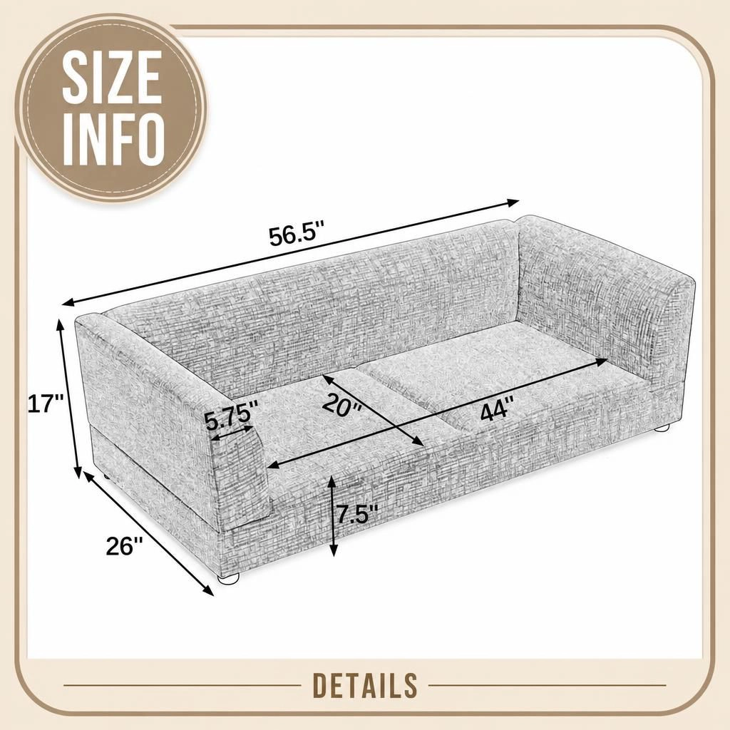 Ifmall High Density Orthopedic Foam Comfortable Sleeping Bed