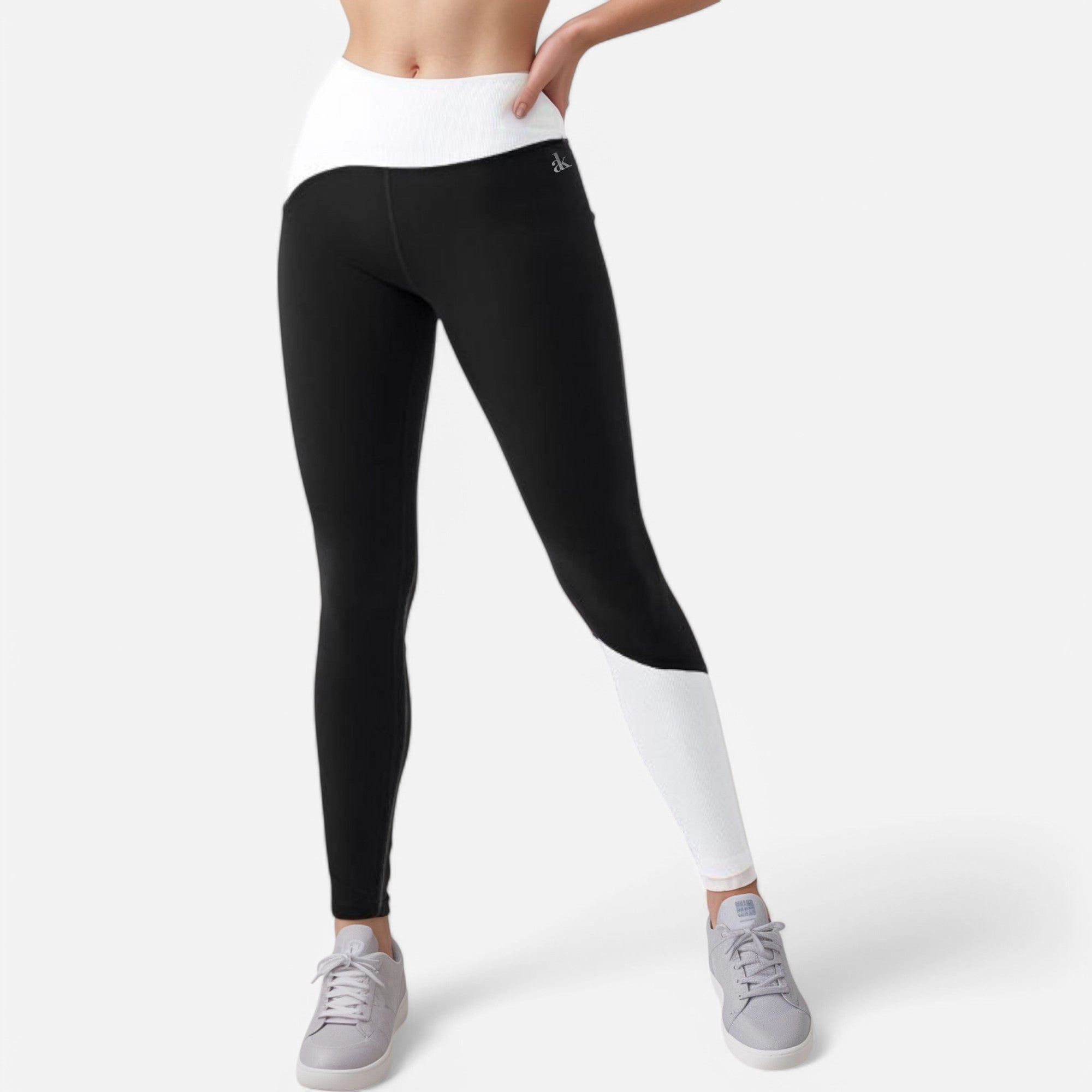 Anna-Kaci Womens High Waist Color Block Active Leggings