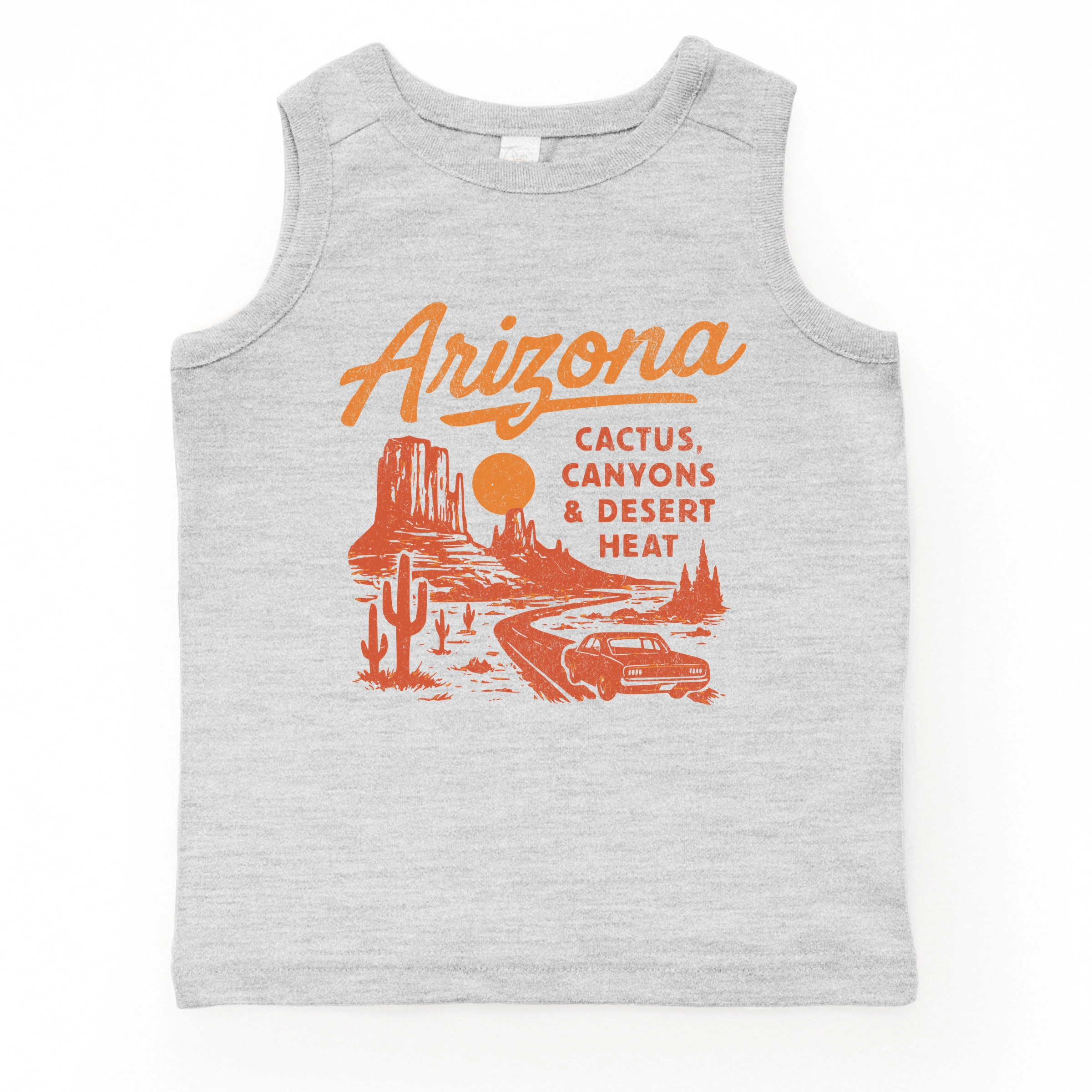 The Juniper Shop - Arizona Cactus, Canyons & Desert Heat Toddler Graphic Tank