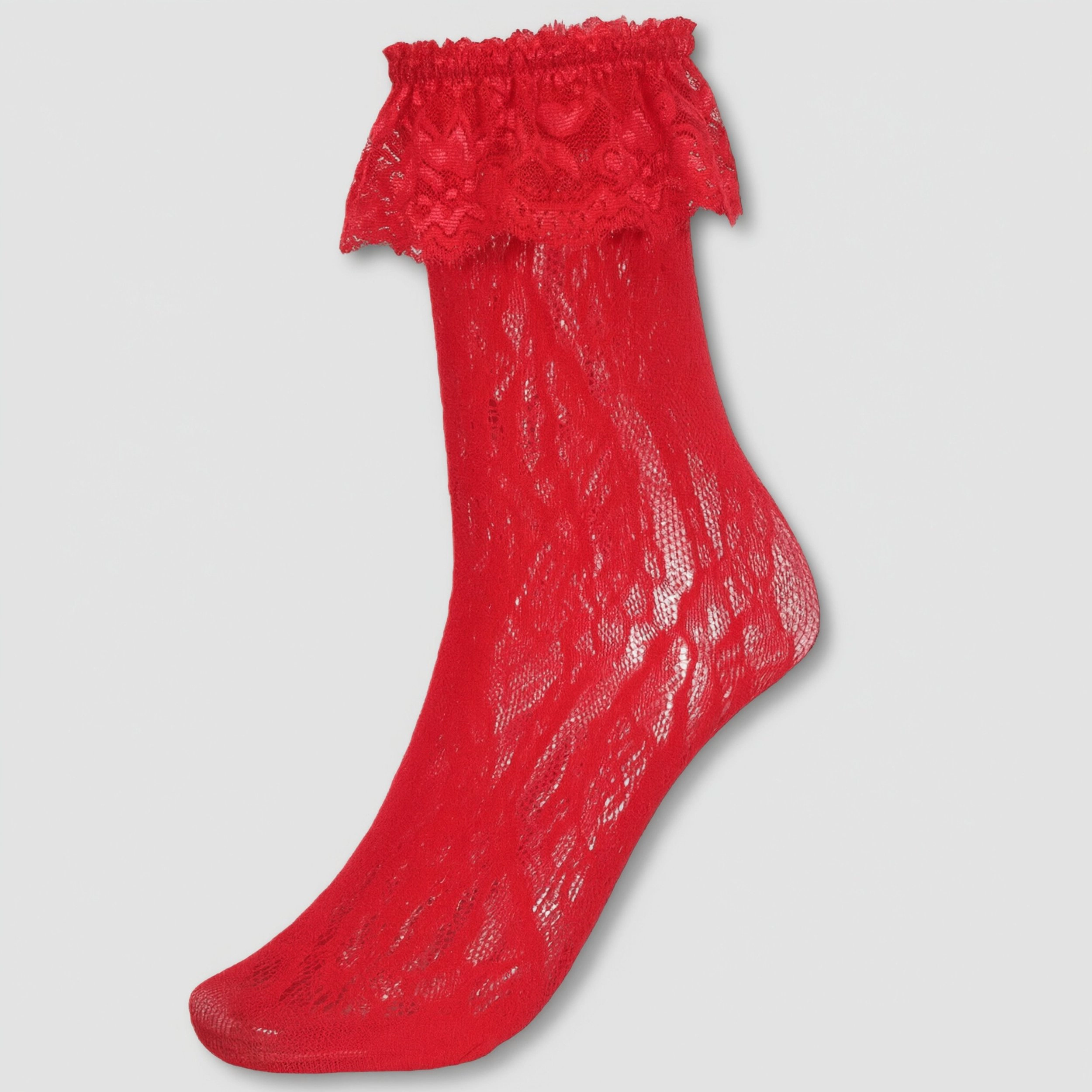 Avidlove Women's Ruffle Cuff Lace Anklet Socks