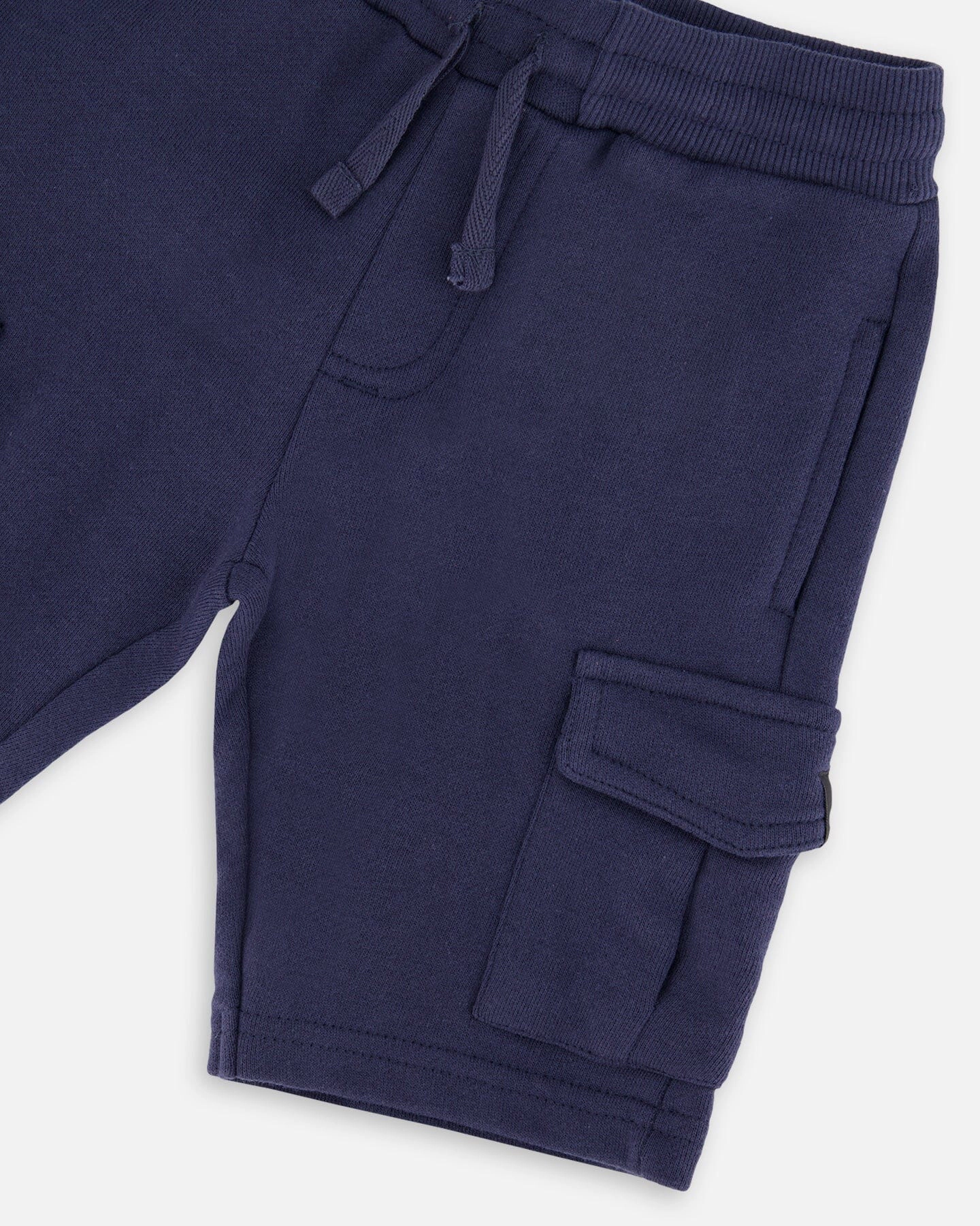 Deux par Boys French Terry Cargo Pocket Shorts