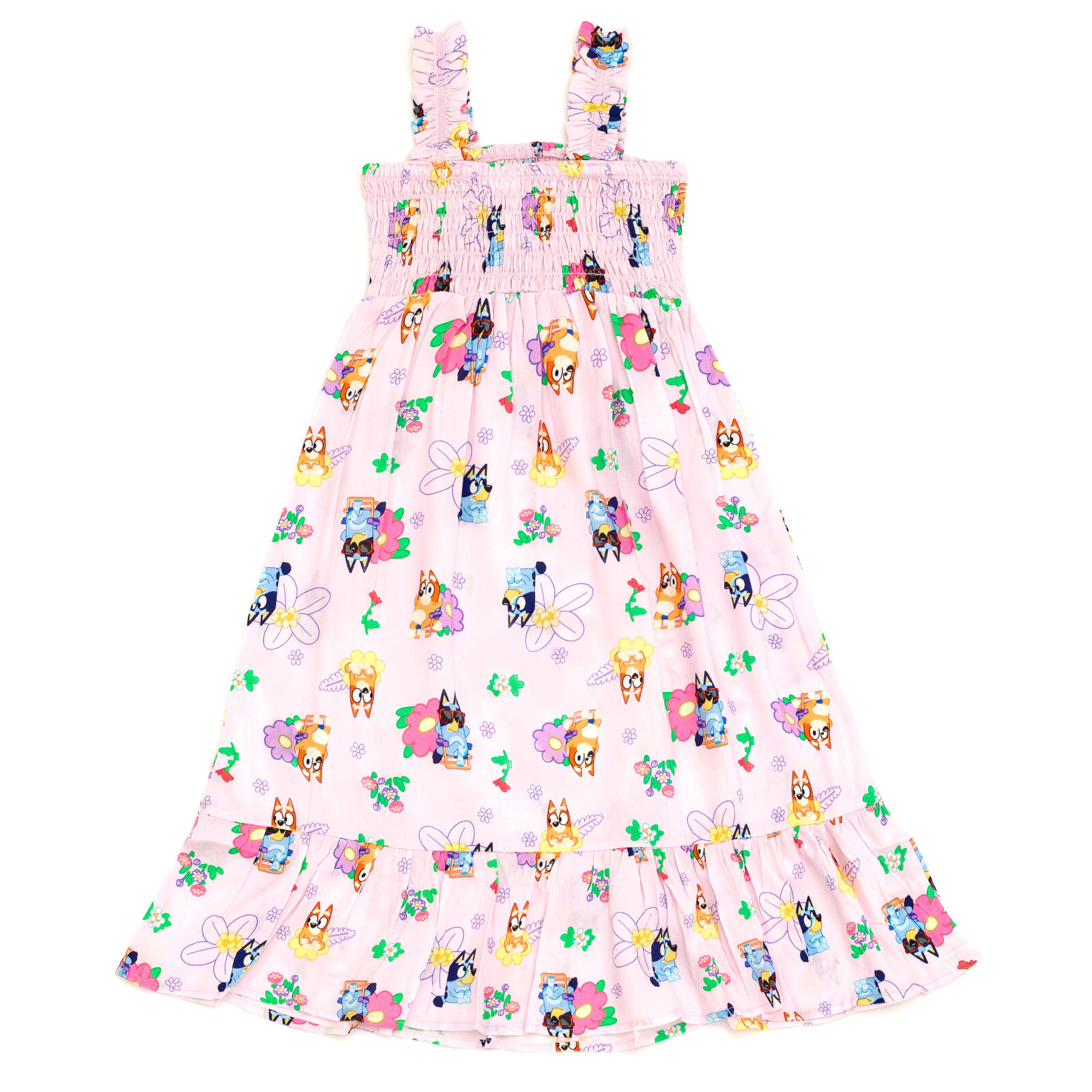 Bluey Girls' Sleeveless Maxi Dress
