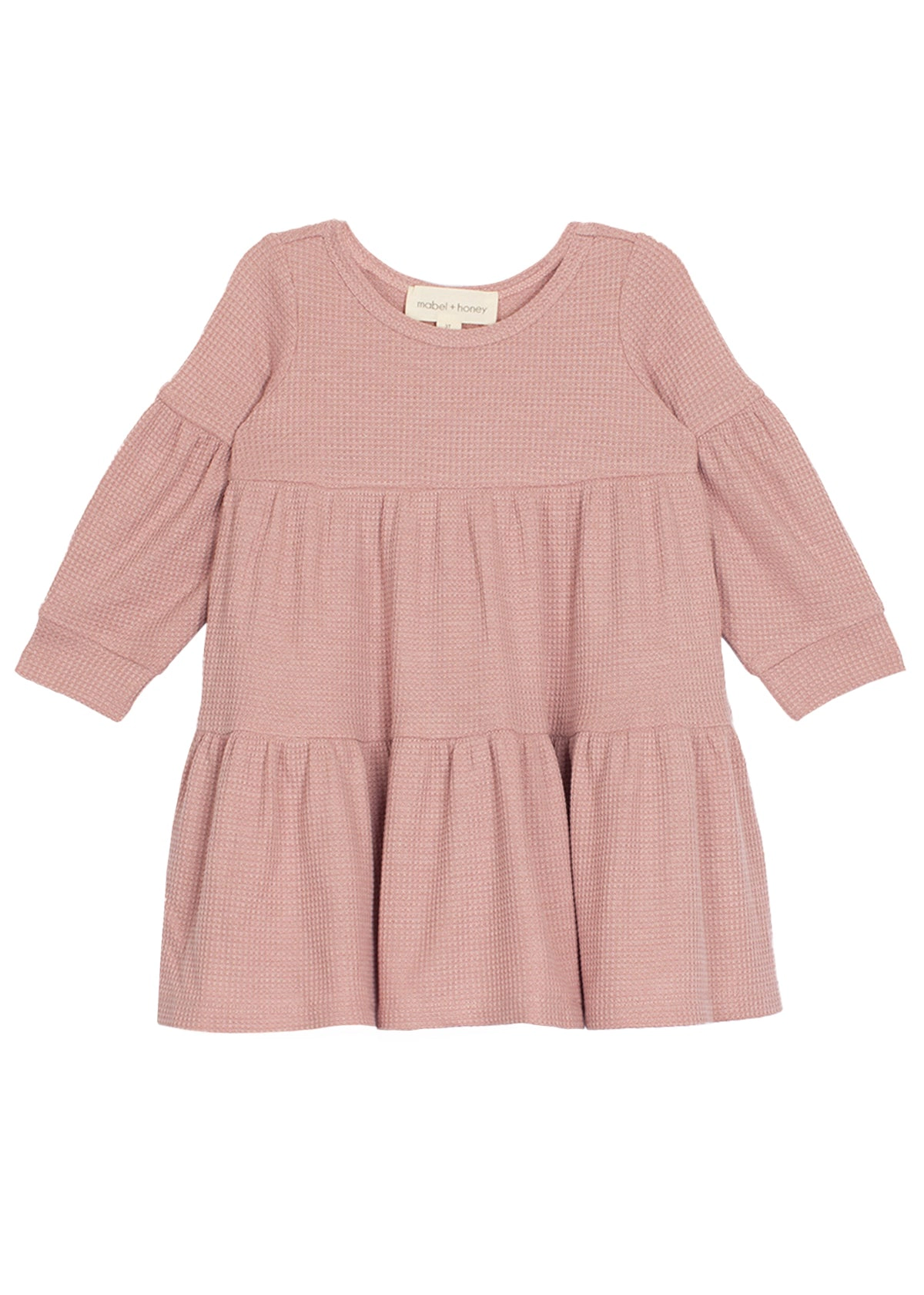 Mabel and Honey Melody Waffled Knit Dress