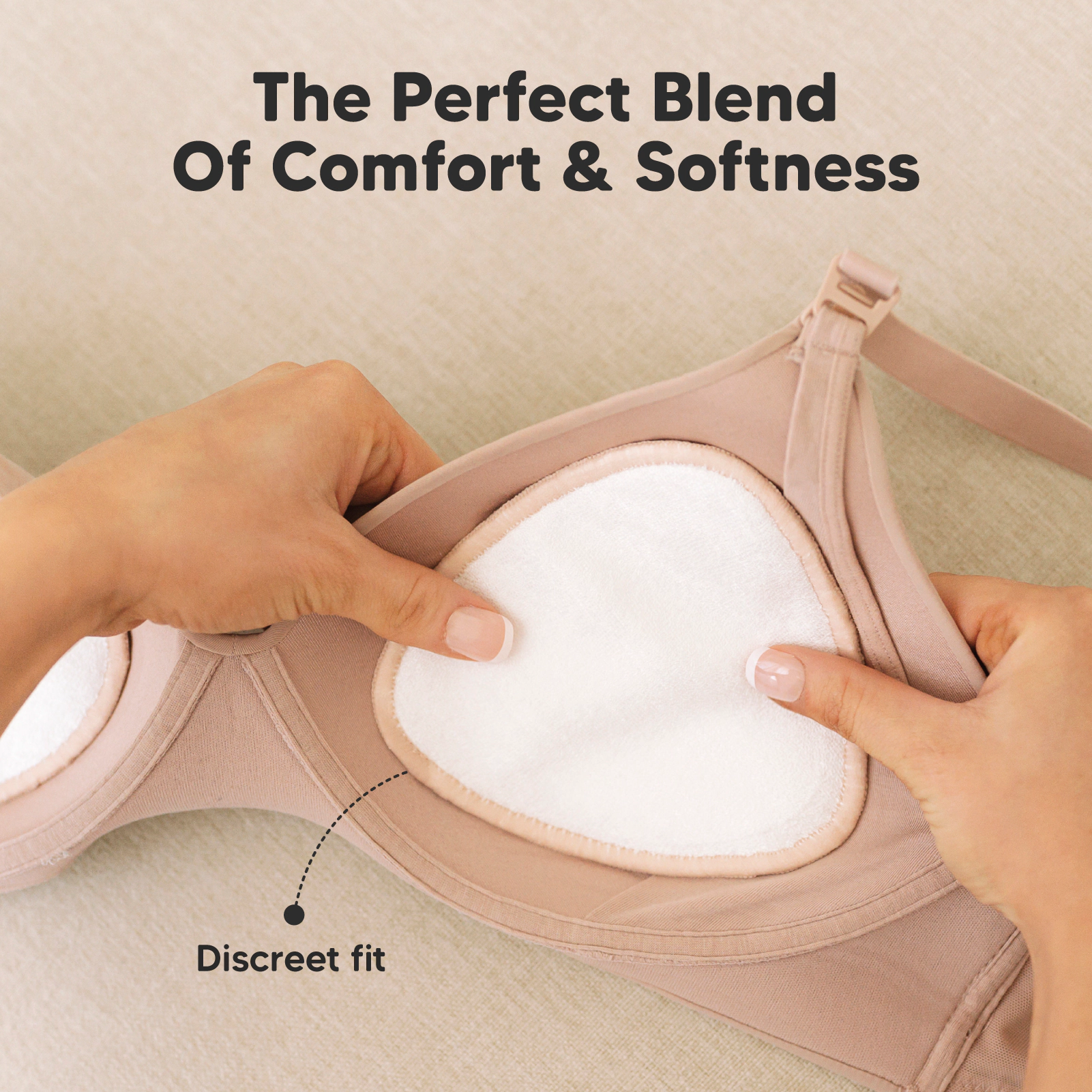 KeaBabies Contour Nursing Pads (Neutrals)