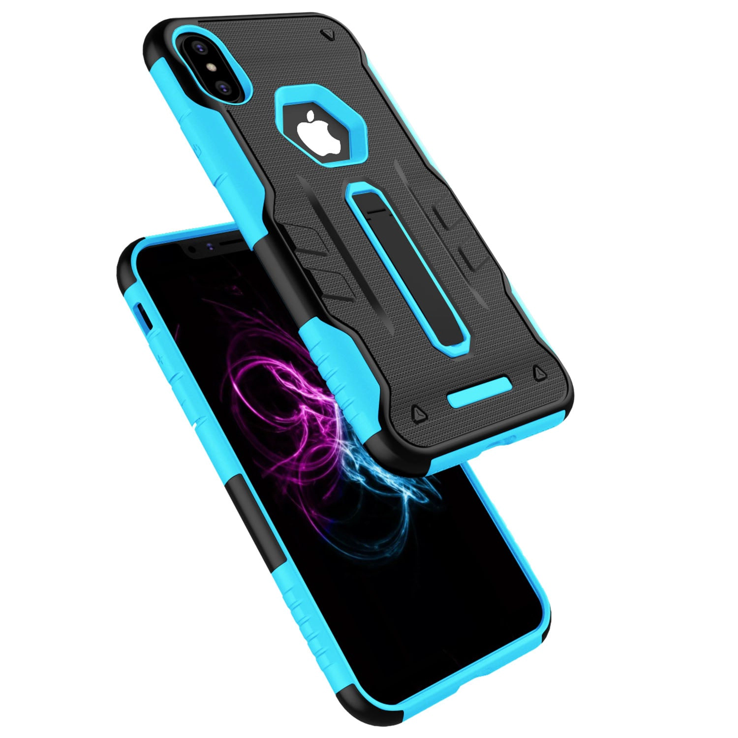 GBruno Dual-Layer Kickstand Case For IPhone X