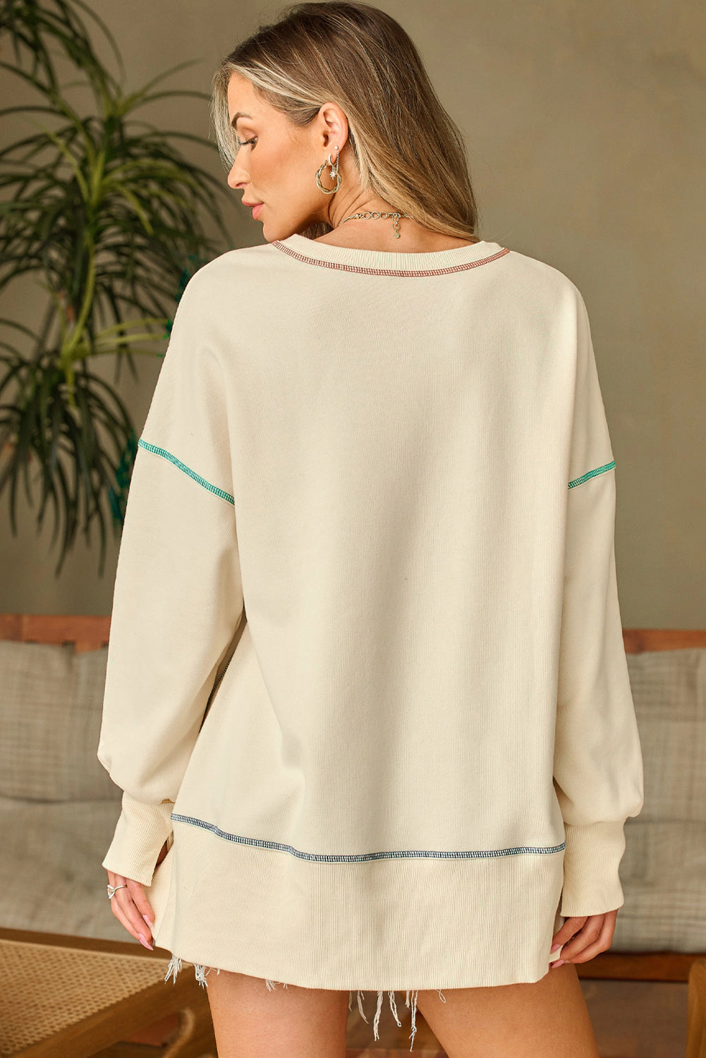 Threaded Pear Women's Lexi Baggy Sweatshirt