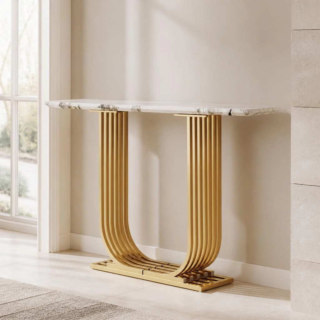 GOODSILO Narrow Long Slim Console Table