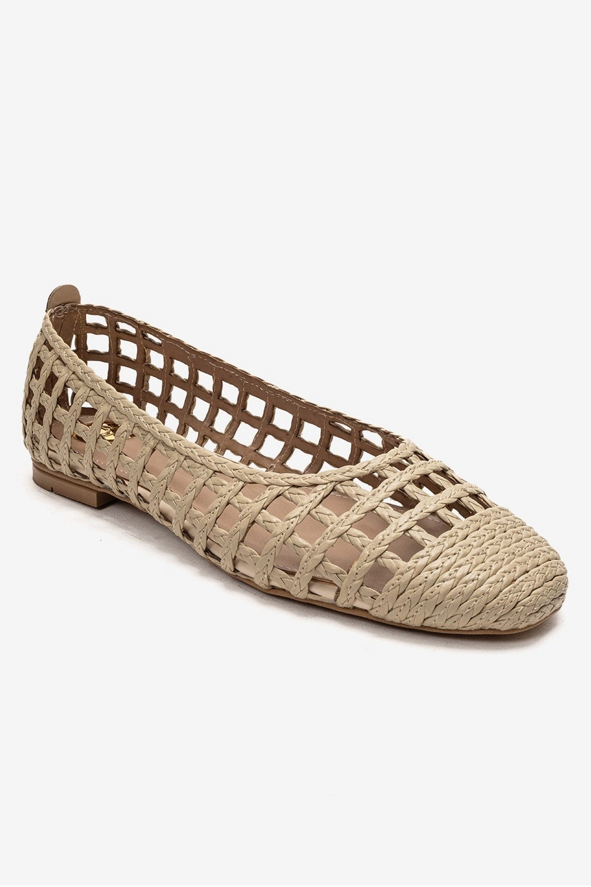 Prologue Shoes Womens Elvaris Woven Ballet Flat