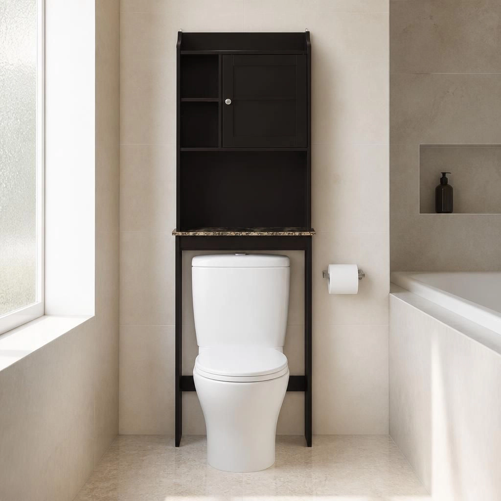 ELEMENT ACE Tall Narrow Bathroom Storage Cabinet