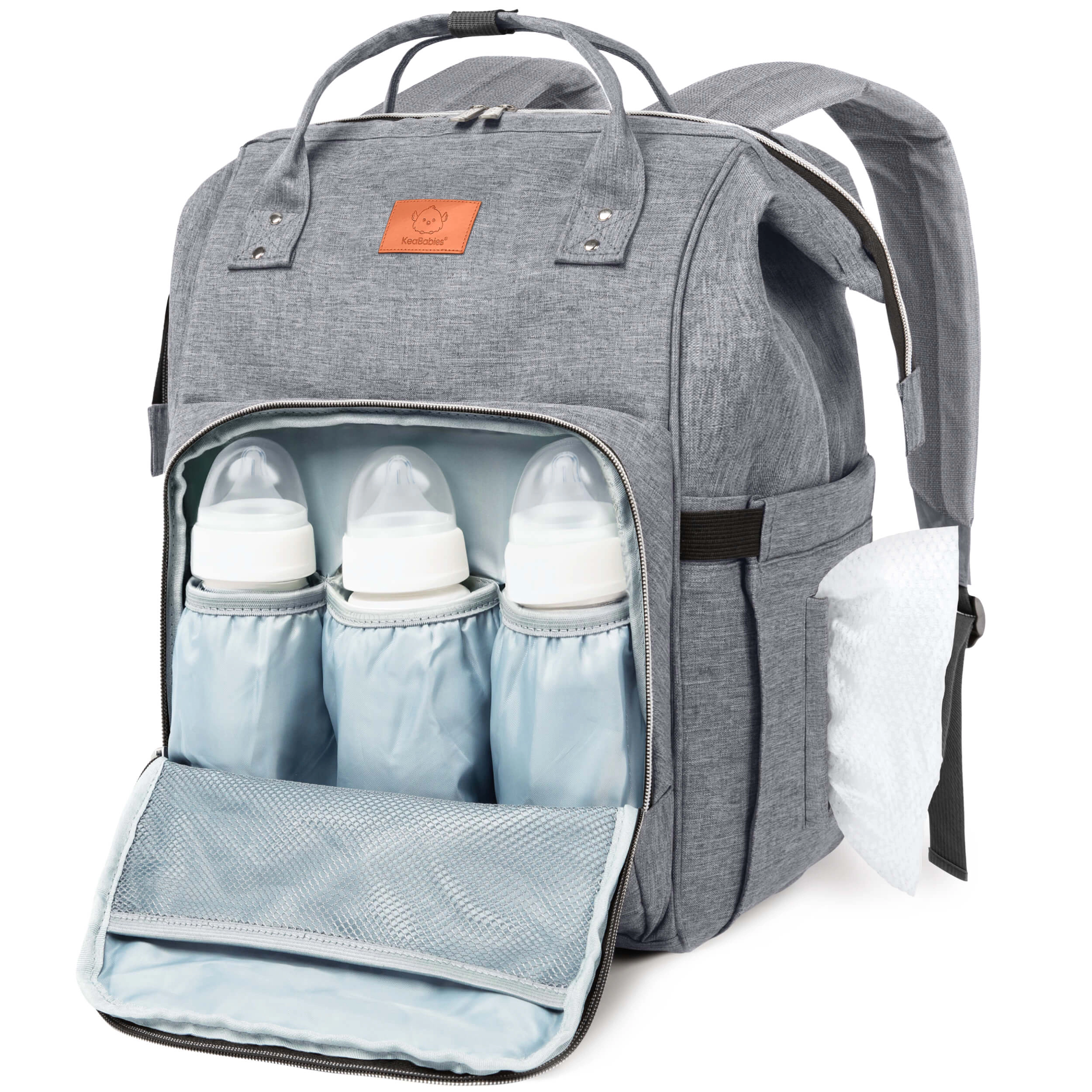 KeaBabies Original Diaper Bag