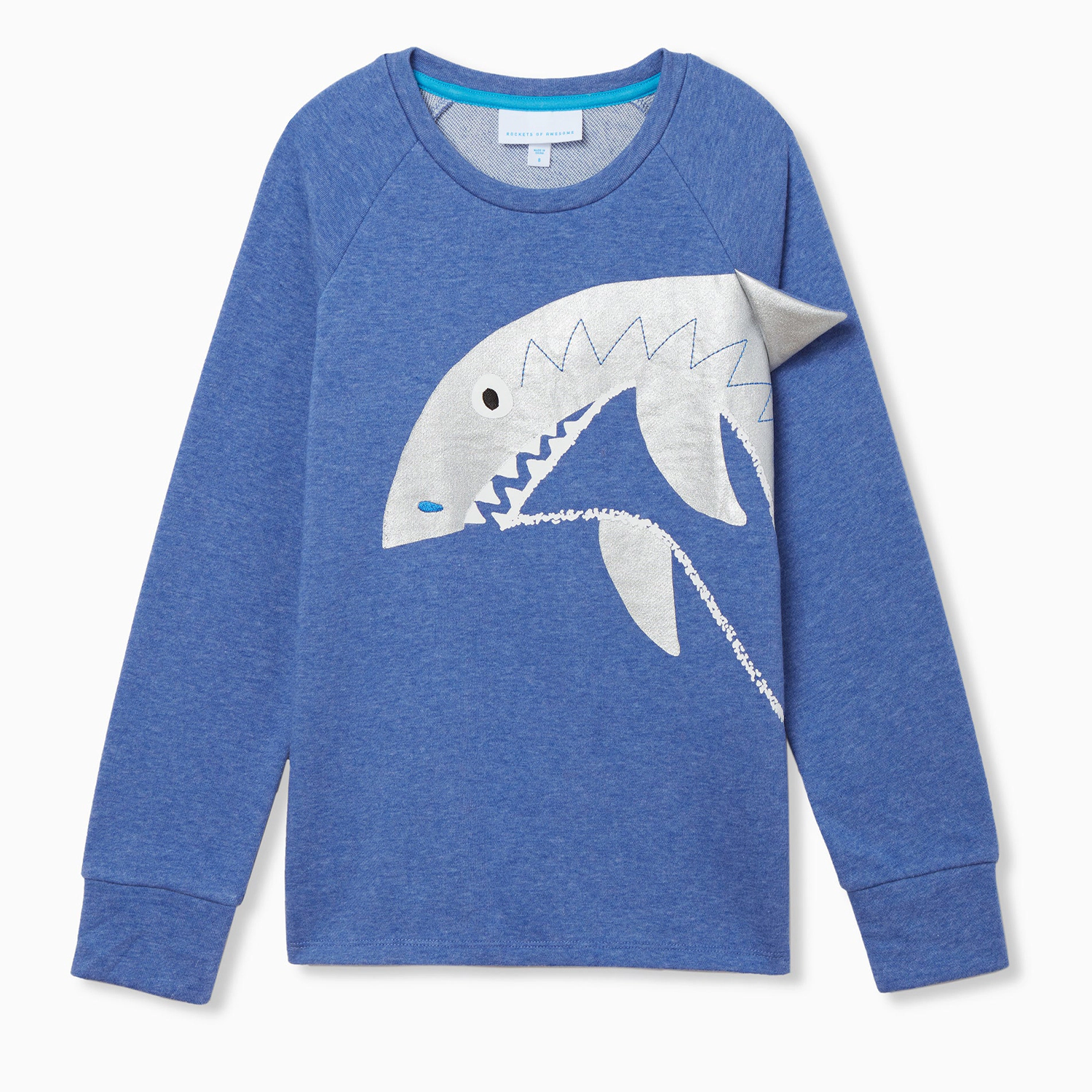 Rockets of Awesome Shark Patrol Raglan Tee for Boys