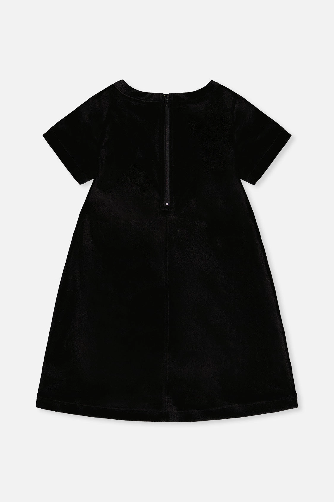 Deux par Girls Sleeveless A-Line Dress with Metallic Bag Appliqué