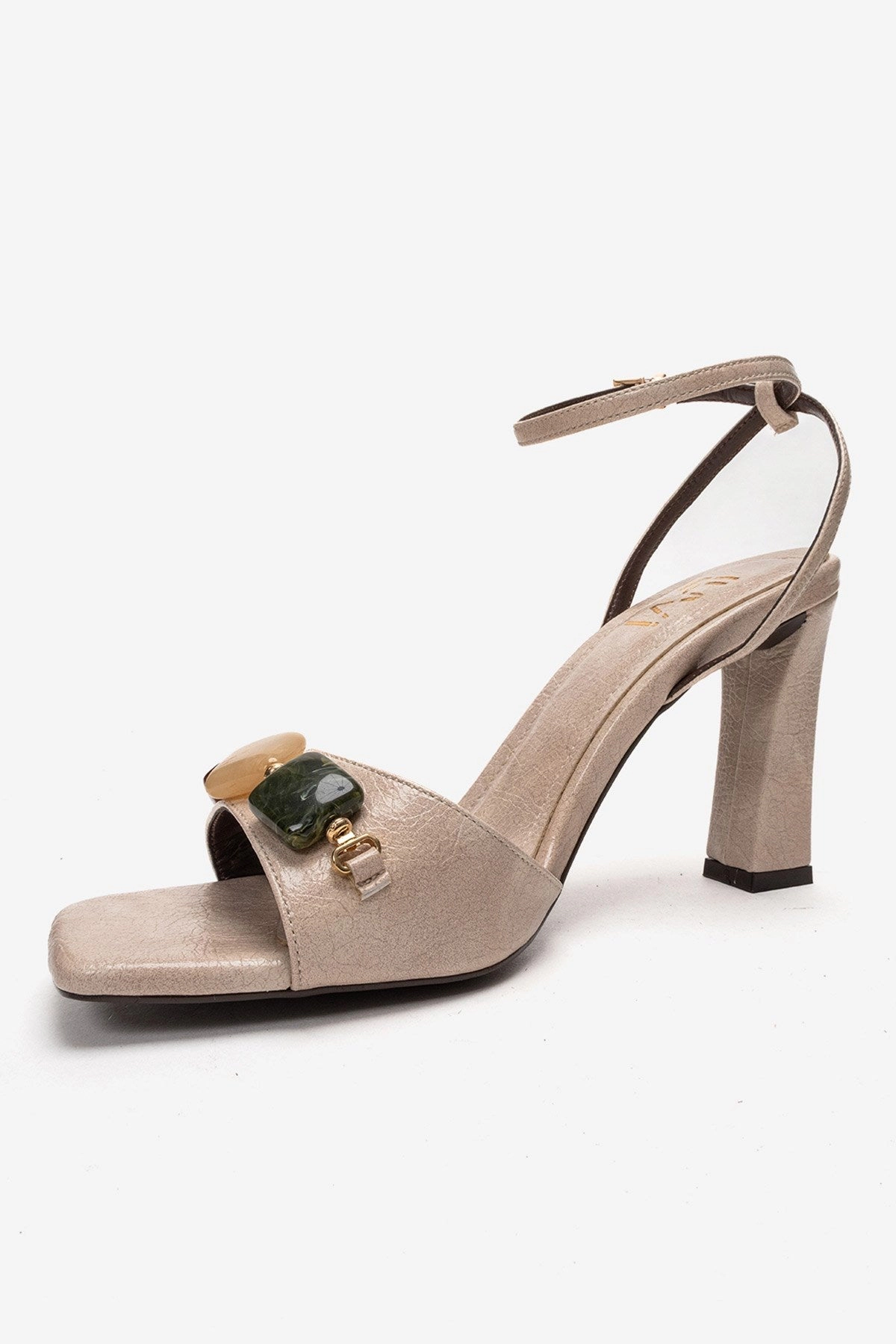 Prologue Shoes Womens Franca Block Heel Sandal