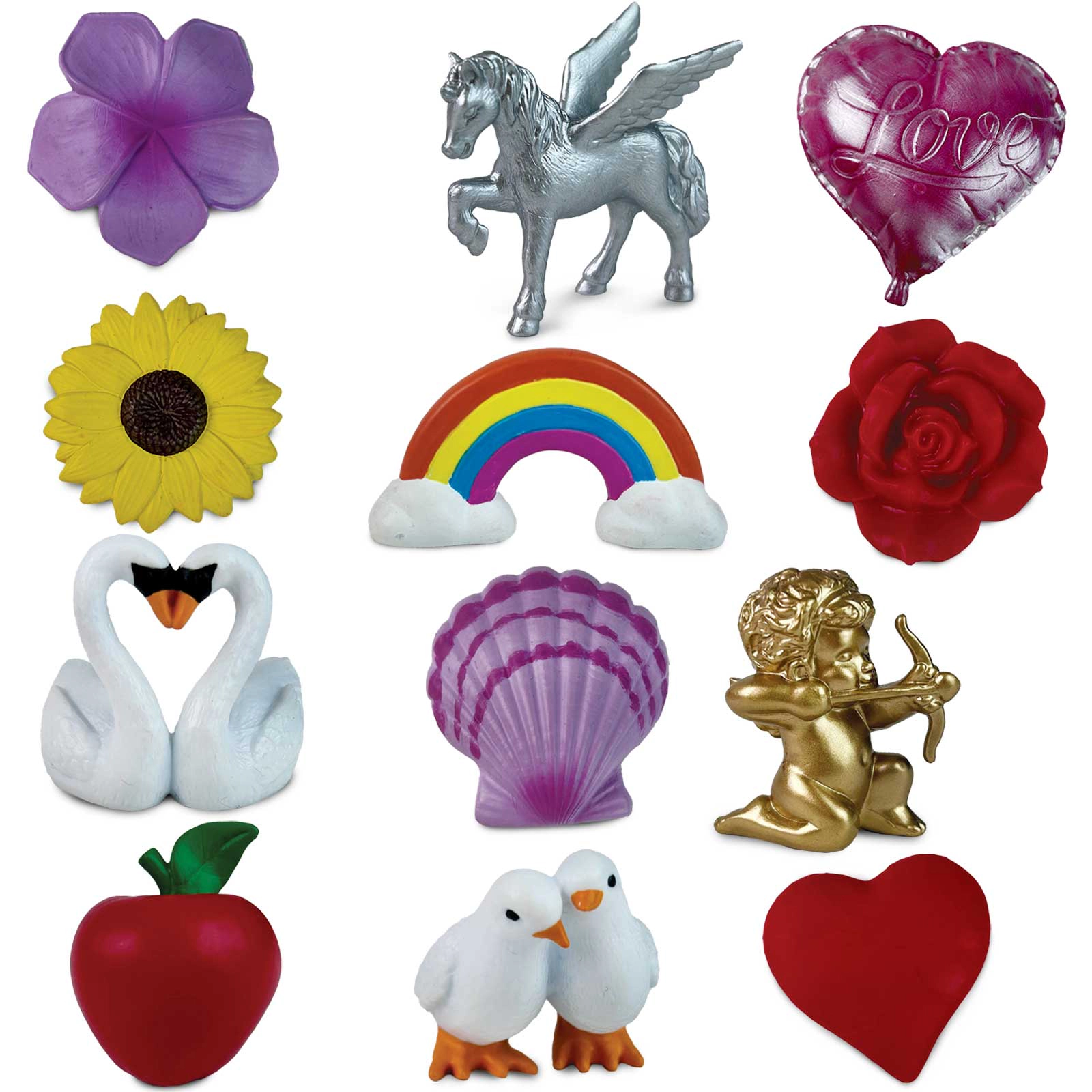 Safari Ltd. - Love Super TOOB - containers 12 Mini Figurines