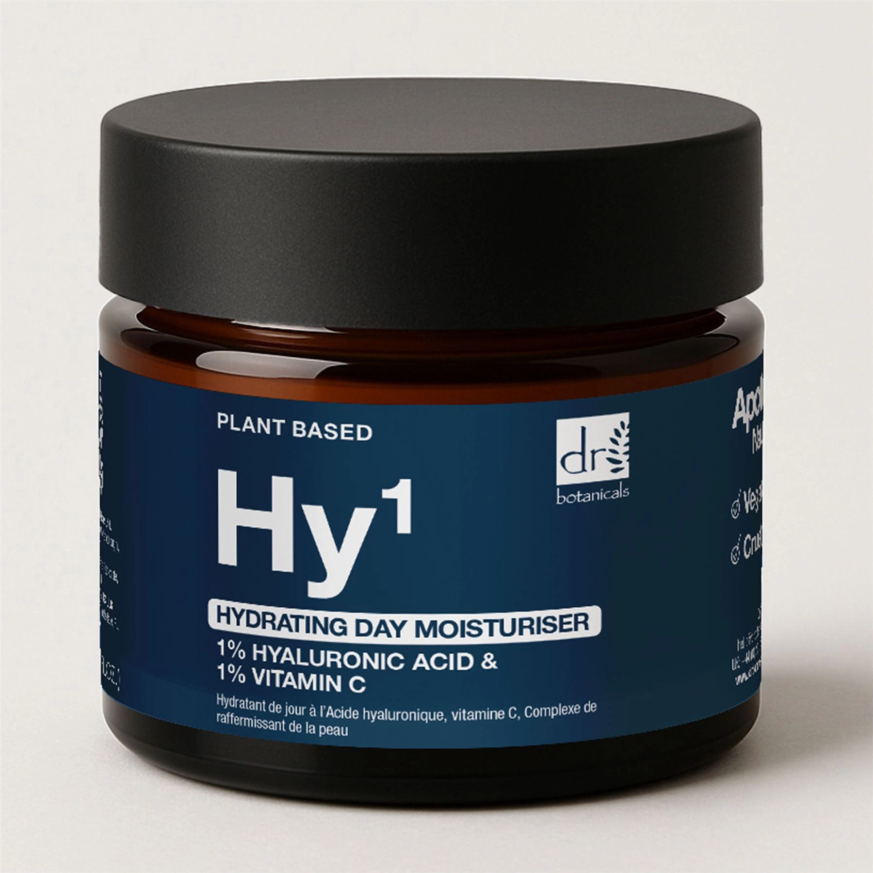 Dr Botanicals Hydrating Day Moisturiser 1% Hyaluronic Acid 1% Vitamin C 60ml
