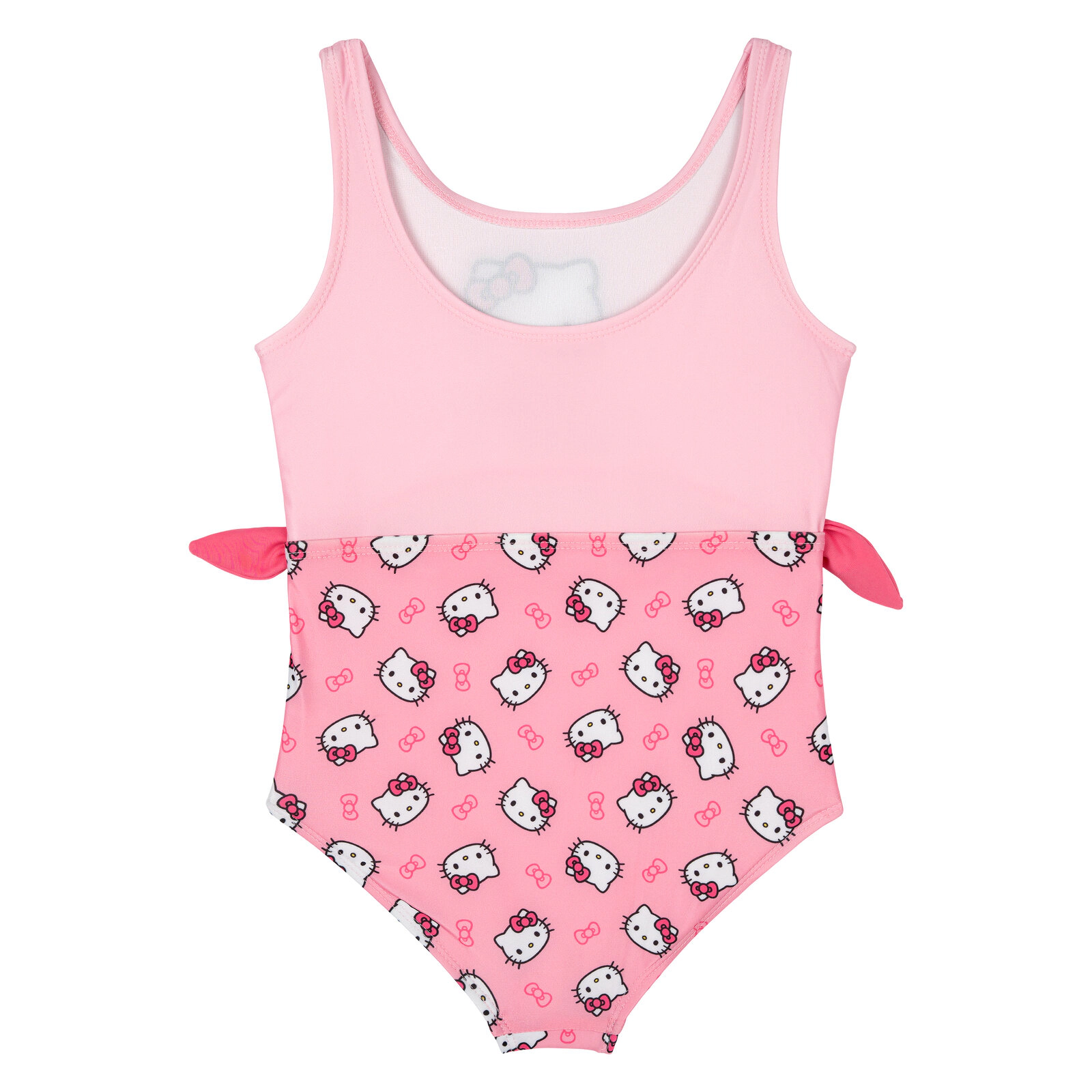 Hello Kitty Girls' Sleeveless One Piece Bathing Suit