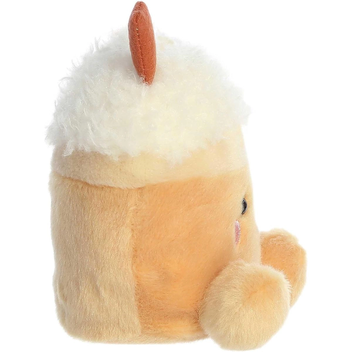 Aurora Palm Pals Speckle Pumpkin Spice Latte 5-Inch Stuffed Animal Plush