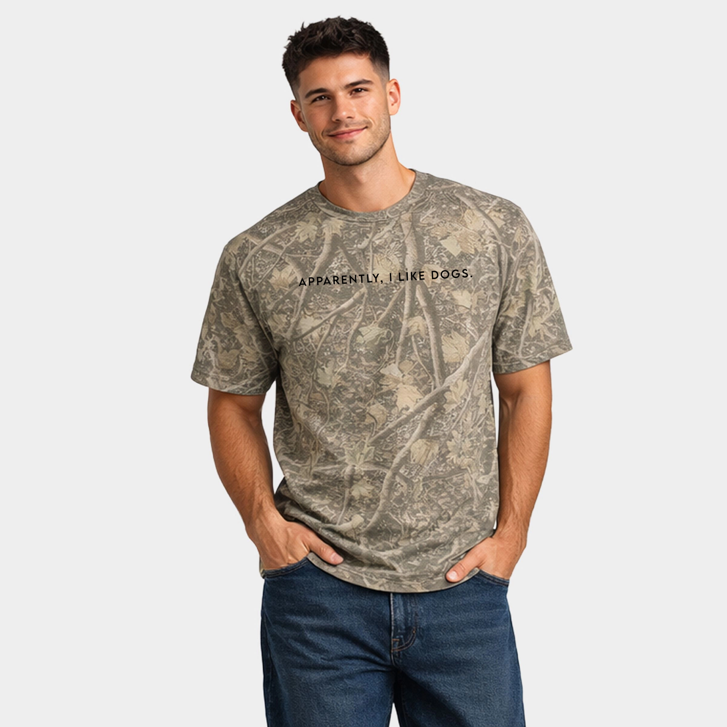 Simply Sage Market - Apparently, I Like Dogs Men's Heavyweight Crew