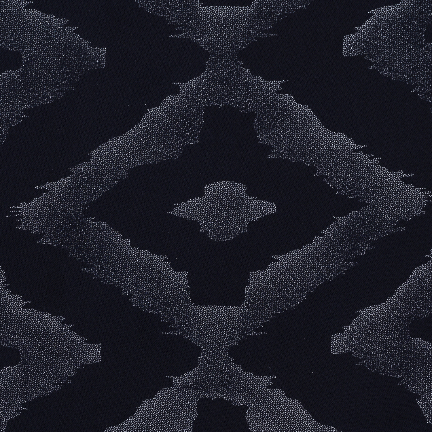 RT Designers Collection Heathrow Halo Foil Blackout Polyester Window Curtain Grommet Panel 52" x 84" Black