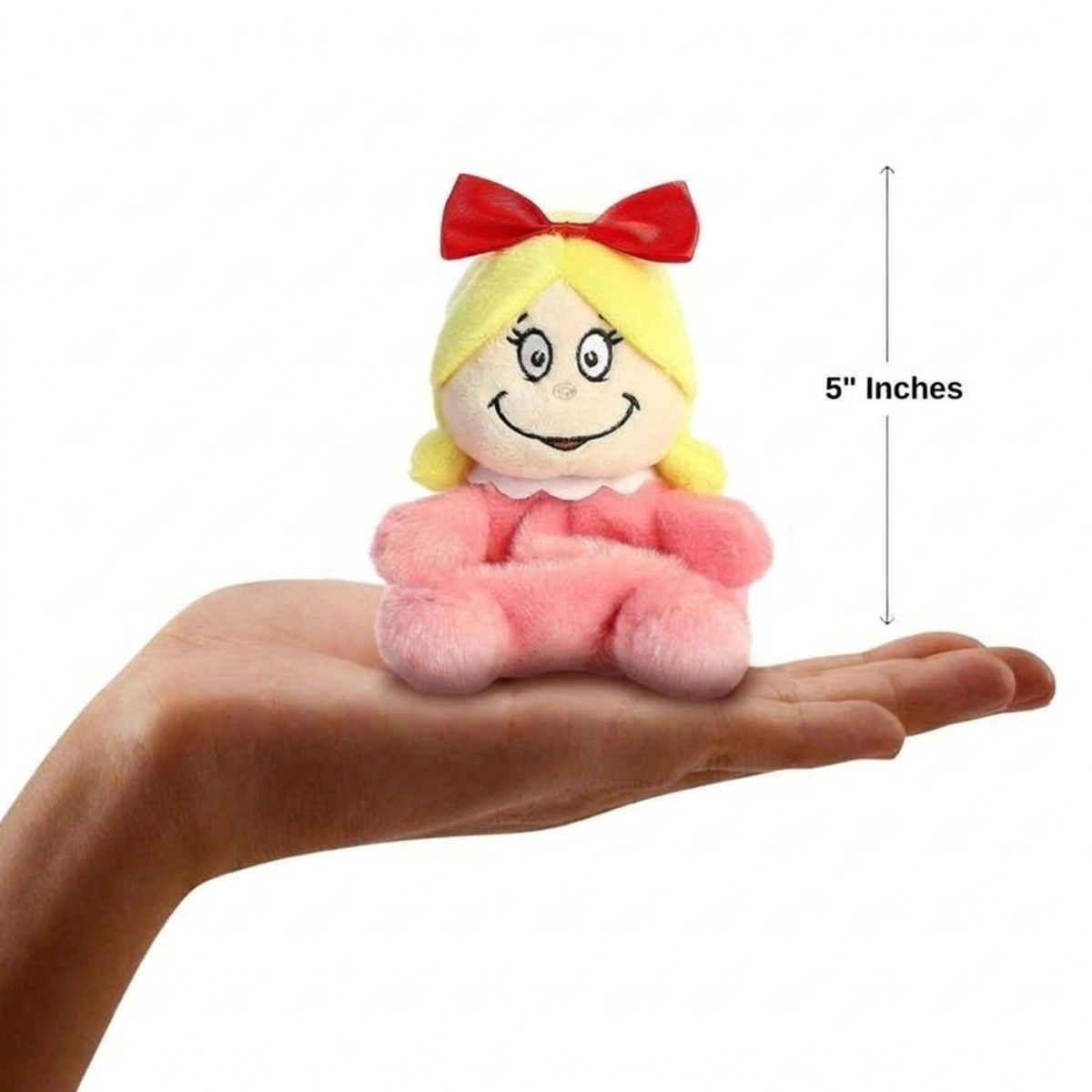 Aurora Palm Pals Dr. Seuss Cindy-Lou Who 5-Inch Stuffed Animal Plush