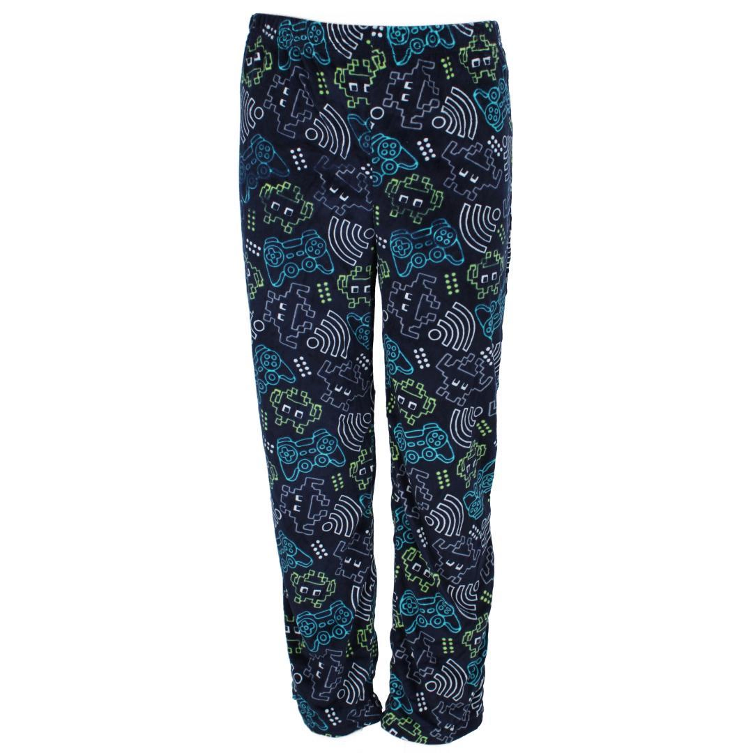 Only Boys Boy's Video Game Velvet Pajama Set