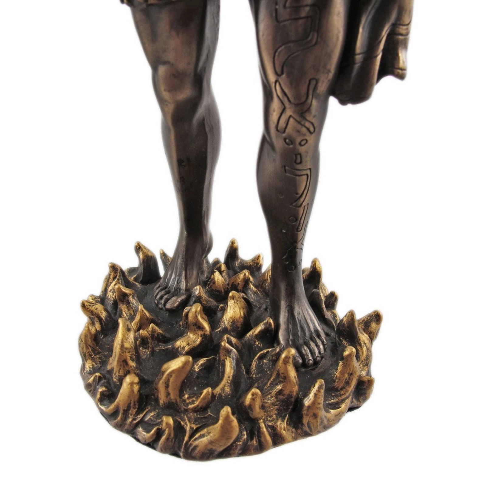 Pacific Giftware Archangel Uriel with Spear Religious Resin Statue Figurine 12.75 inch