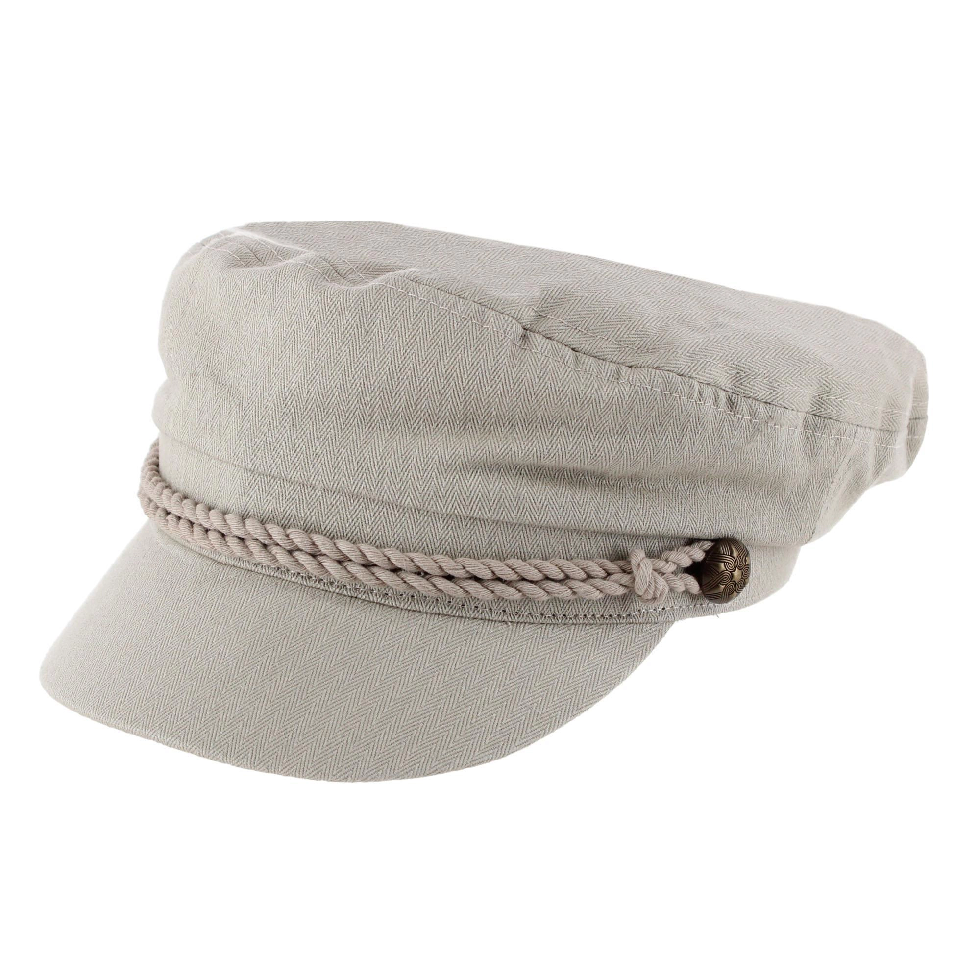Epoch Hats Company Unisex Cotton Greek Fisherman Hat with Braided Band